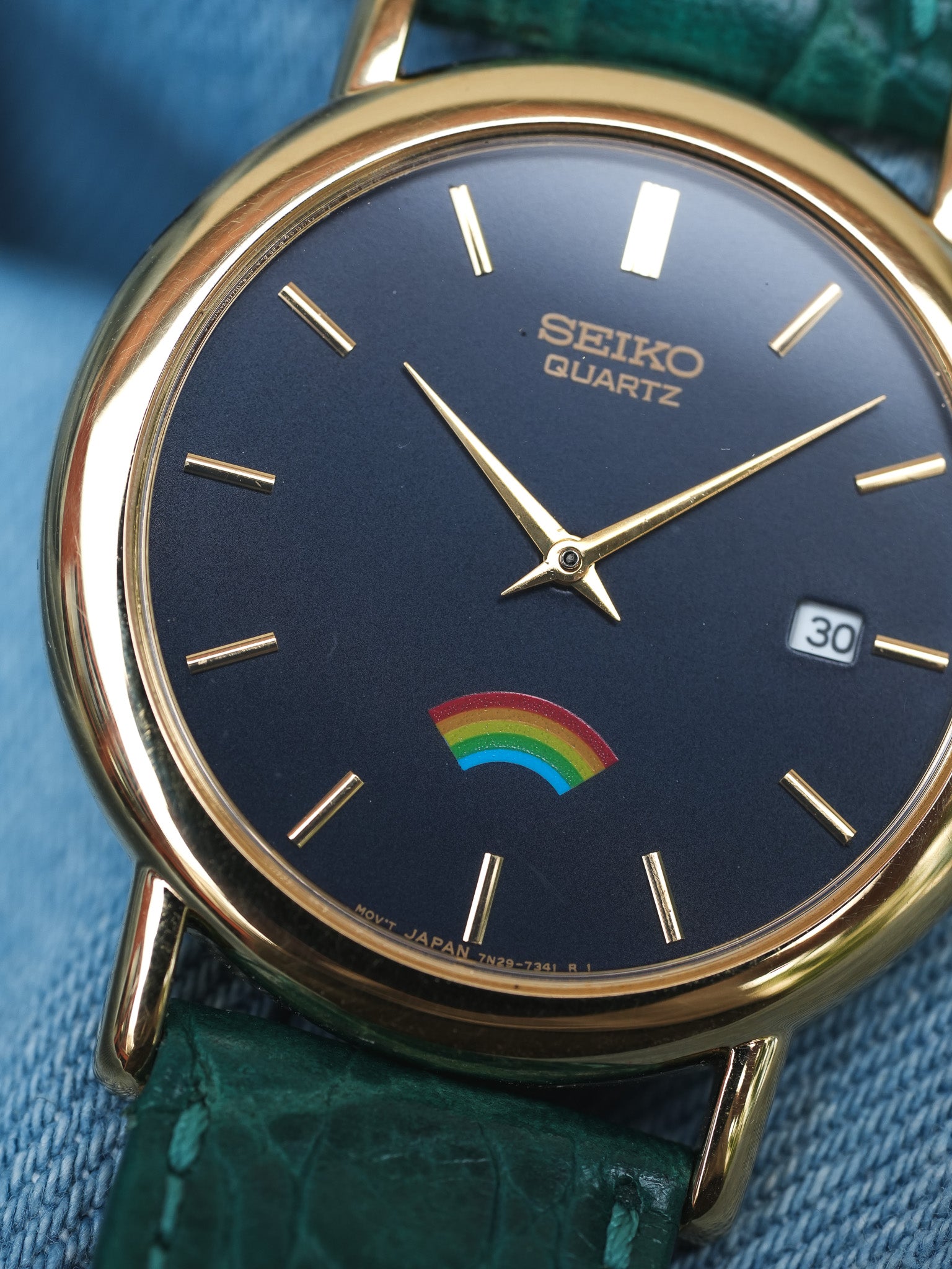 Seiko - Arc en Ciel Cadran noir - NOS - 2002 - Atelier Victor - Vintage Shop