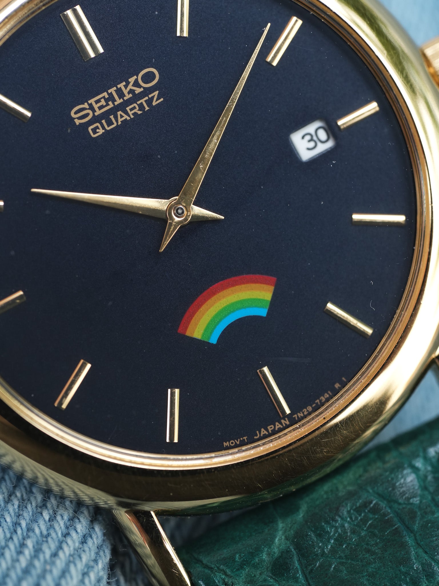 Seiko - Arc en Ciel Cadran noir - NOS - 2002 - Atelier Victor - Vintage Shop