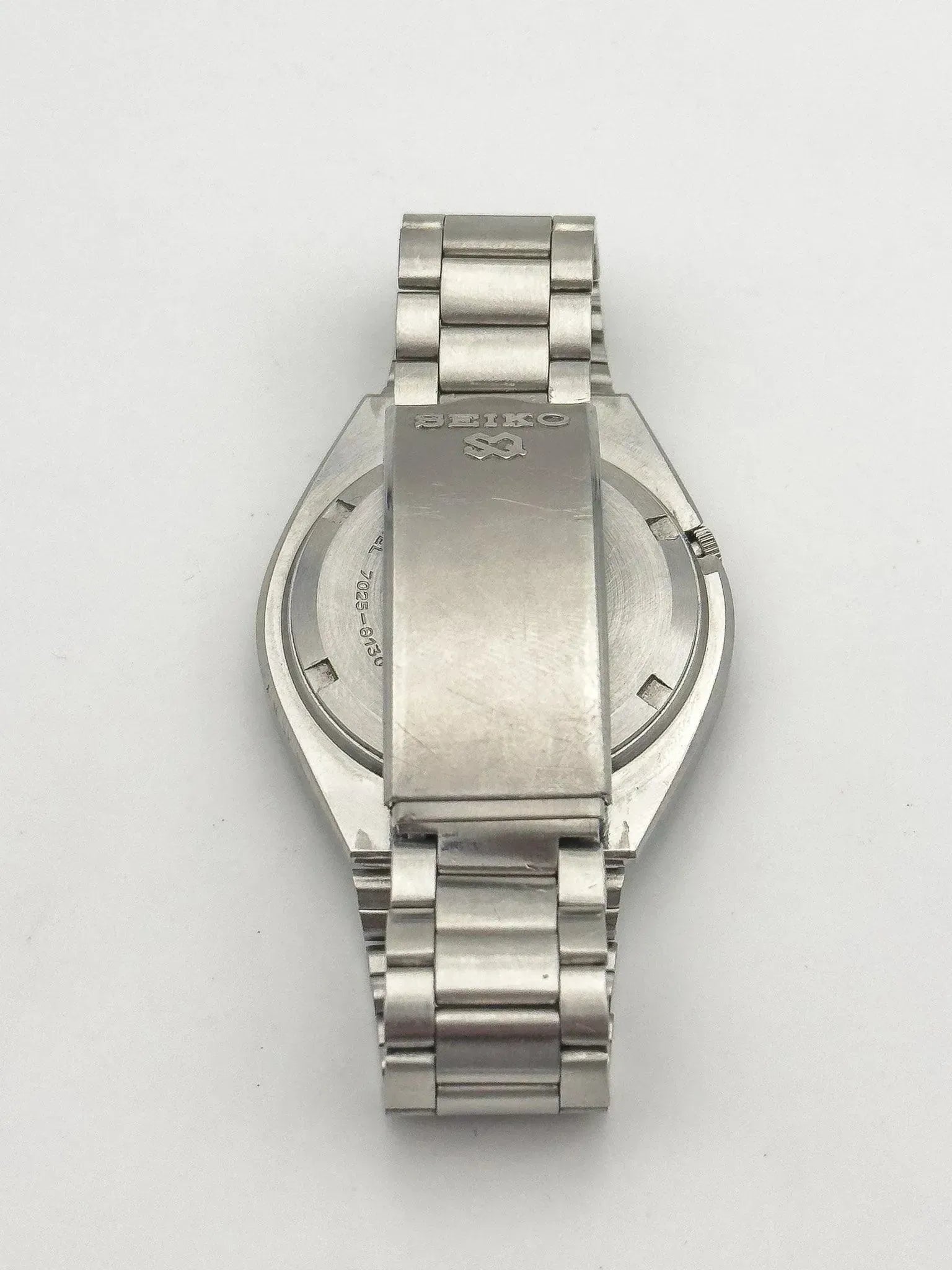 Seiko - Blue Tapisserie Acier Date - 1978 - Atelier Victor