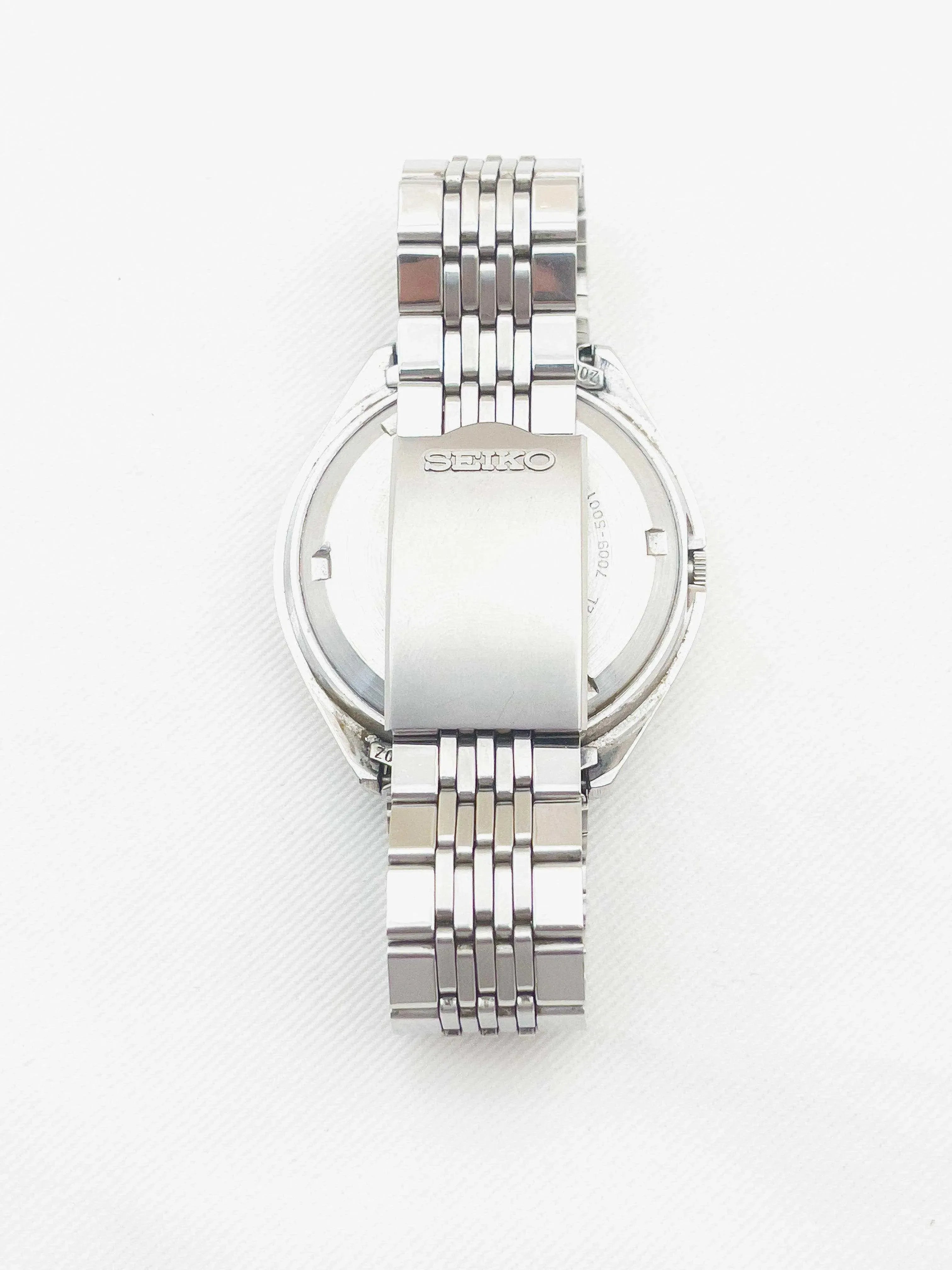 Seiko - Cadran 3 tons Acier - 1978 - Atelier Victor