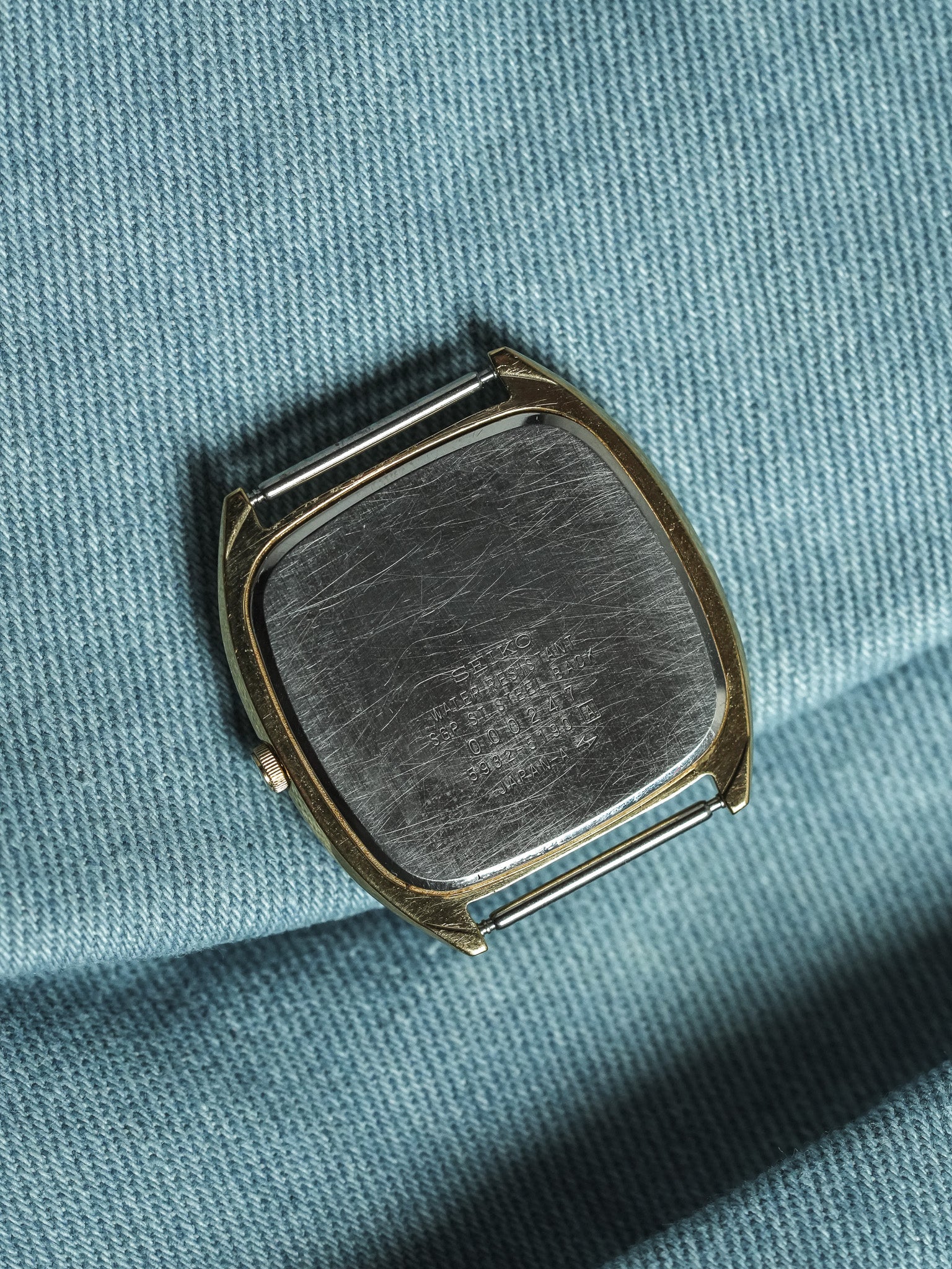 Seiko - Cadran TV Tapisserie Or - 1980 - Atelier Victor - Vintage Shop