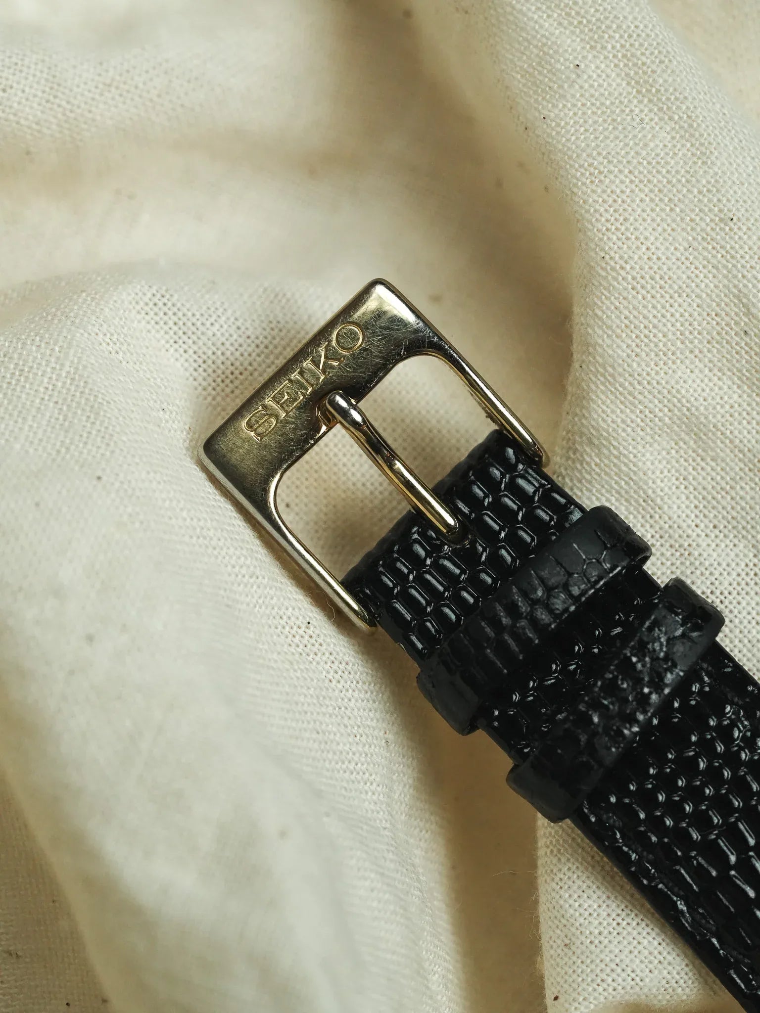 Seiko - Cadran Vert brillant index or - 2000s - Atelier Victor - Vintage Shop