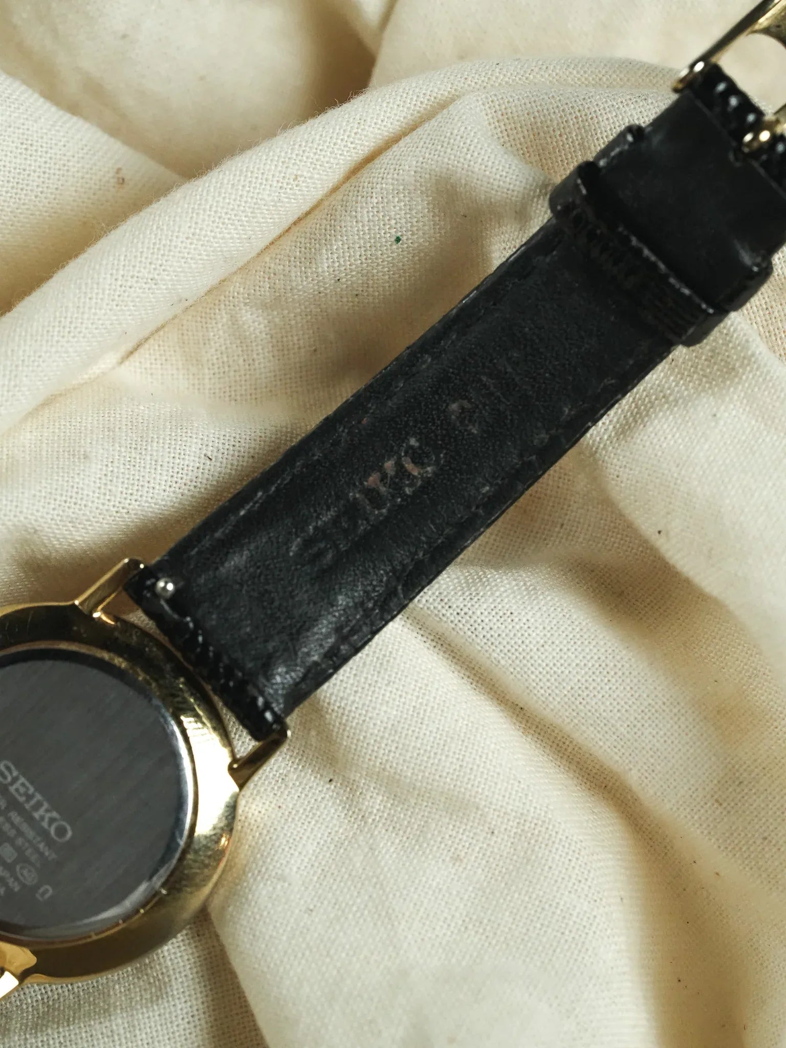 Seiko - Cadran Vert brillant index or - 2000s - Atelier Victor - Vintage Shop