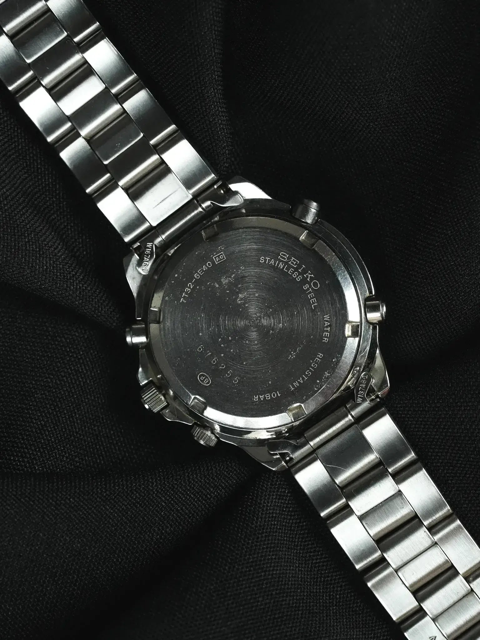 Seiko - Chronographe Alarme Bleu acier - 1993 - Atelier Victor