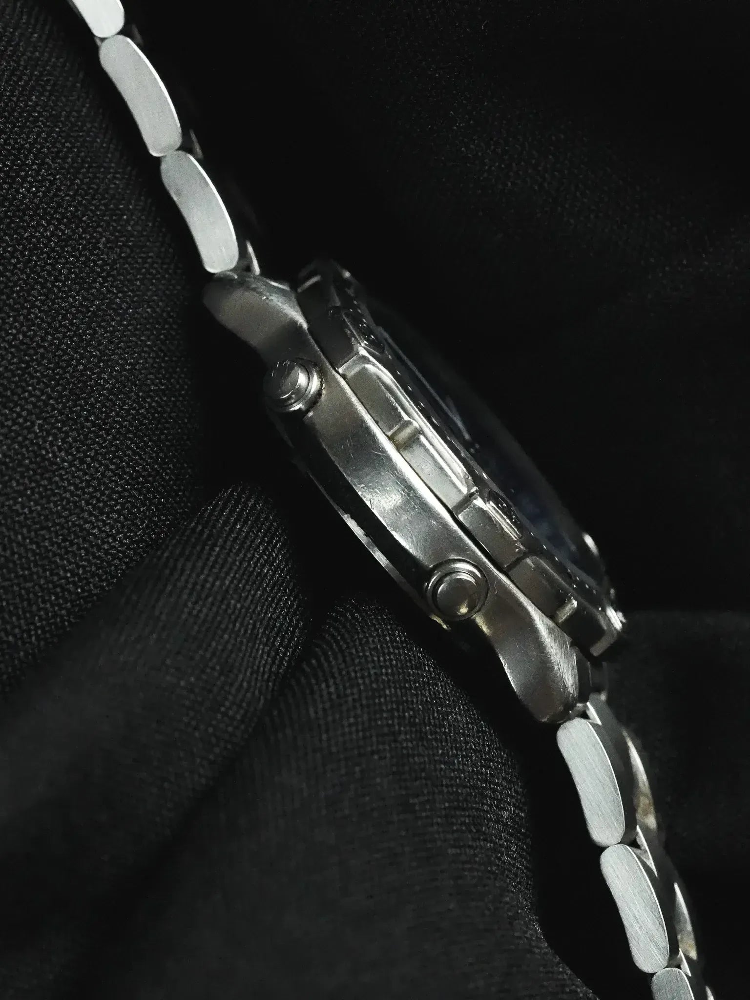 Seiko - Chronographe Alarme Bleu acier - 1993 - Atelier Victor