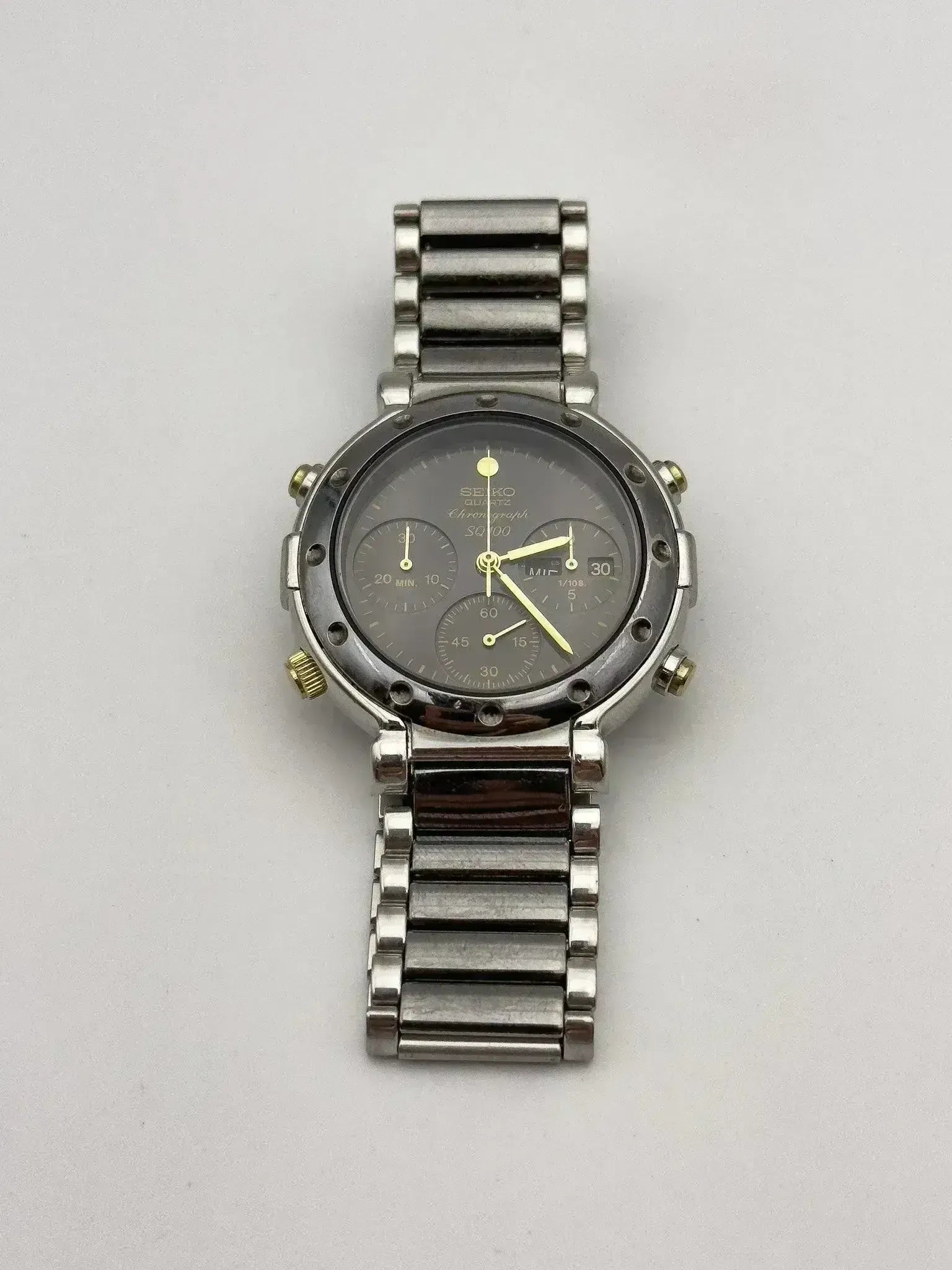 Seiko - Chronographe Grey Anthracite - 1989 - Atelier Victor