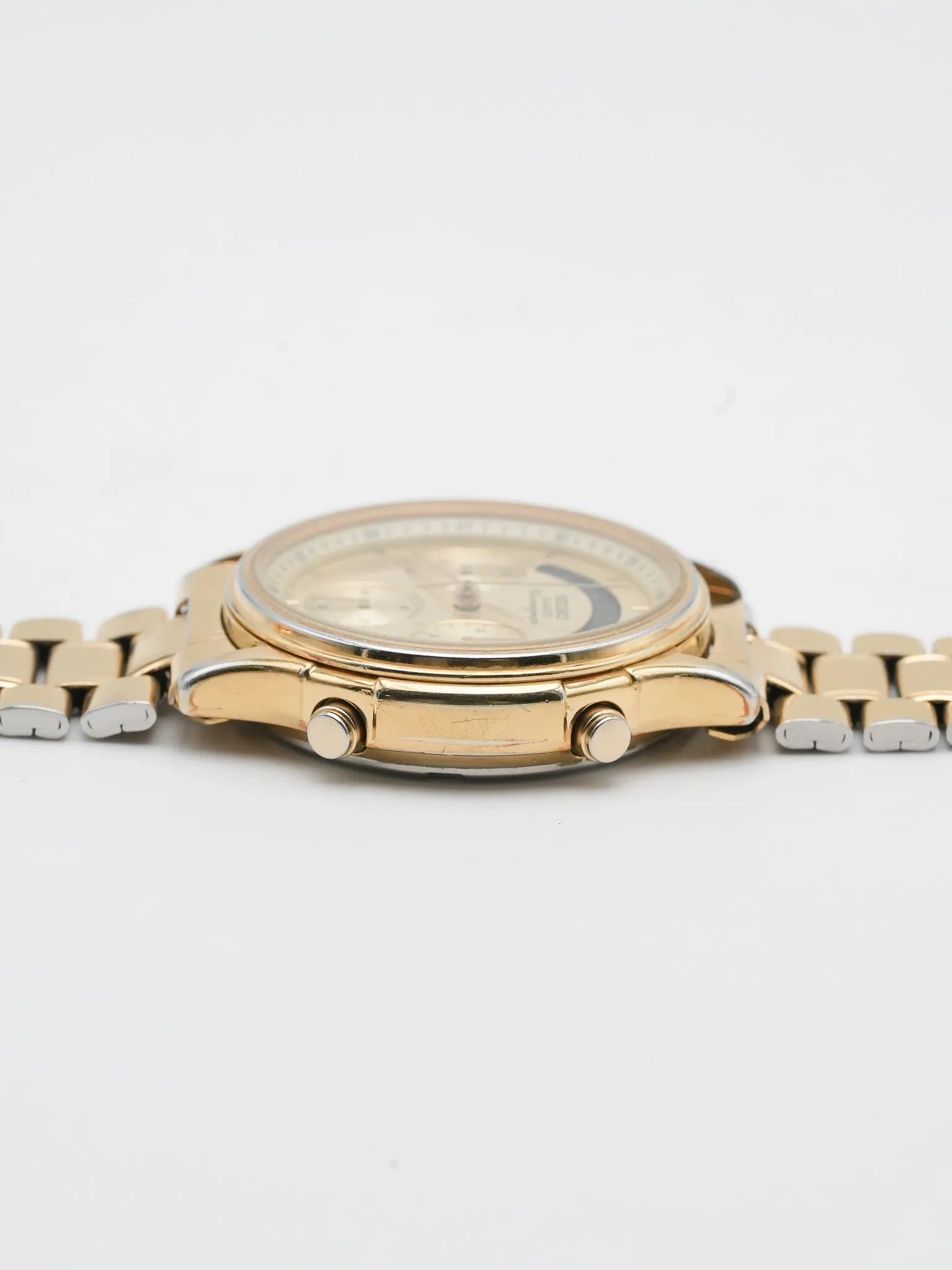 Seiko - Chronographe Or Date Bleu - 1986 - Atelier Victor - Vintage Shop