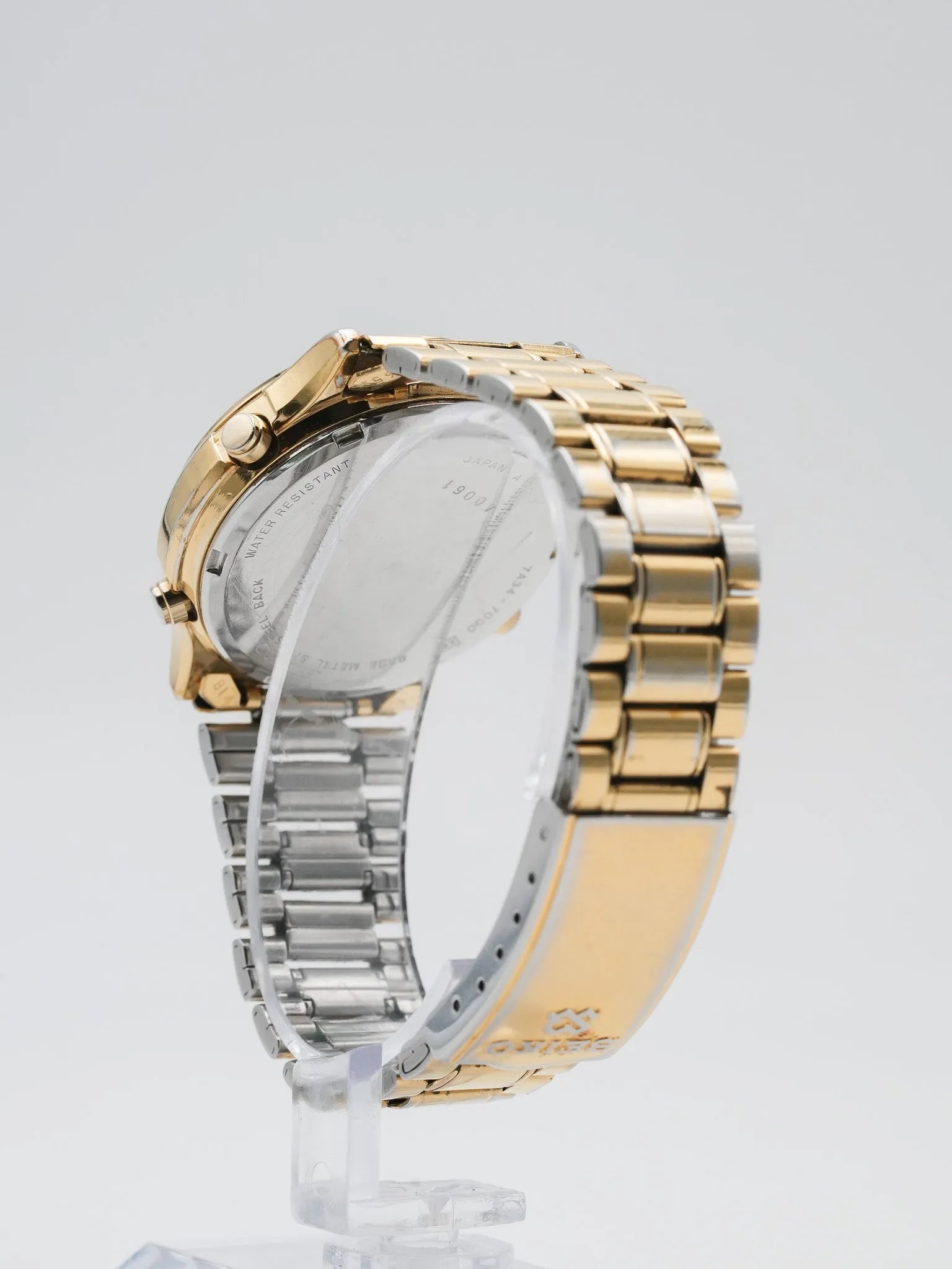Seiko - Chronographe Or Date Bleu - 1986 - Atelier Victor - Vintage Shop