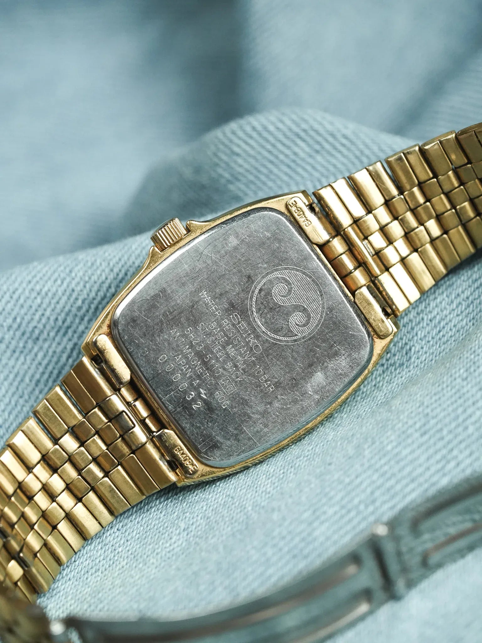 Seiko - Chronos or écaille daydate kanji - 1990 - Atelier Victor