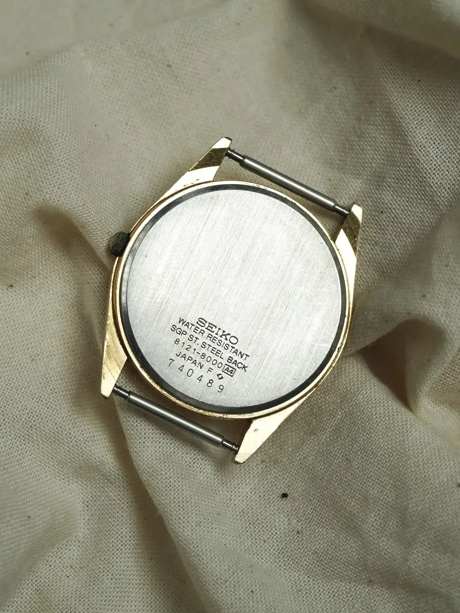 Seiko - Chronos Or Patine Chiffres Arabes - 1997 - Atelier Victor