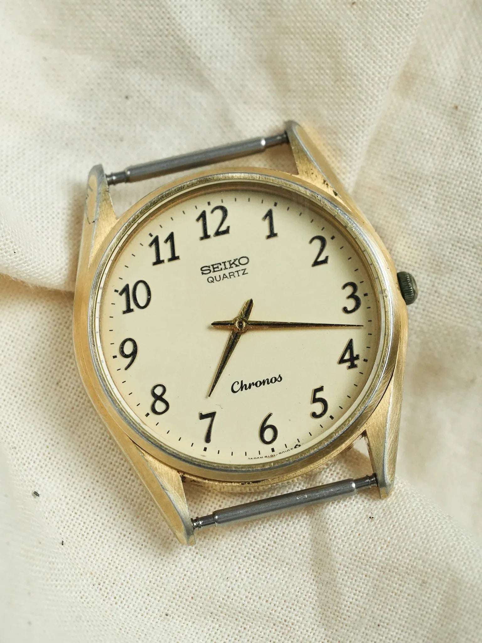 Seiko - Chronos Or Patine Chiffres Arabes - 1997 - Atelier Victor