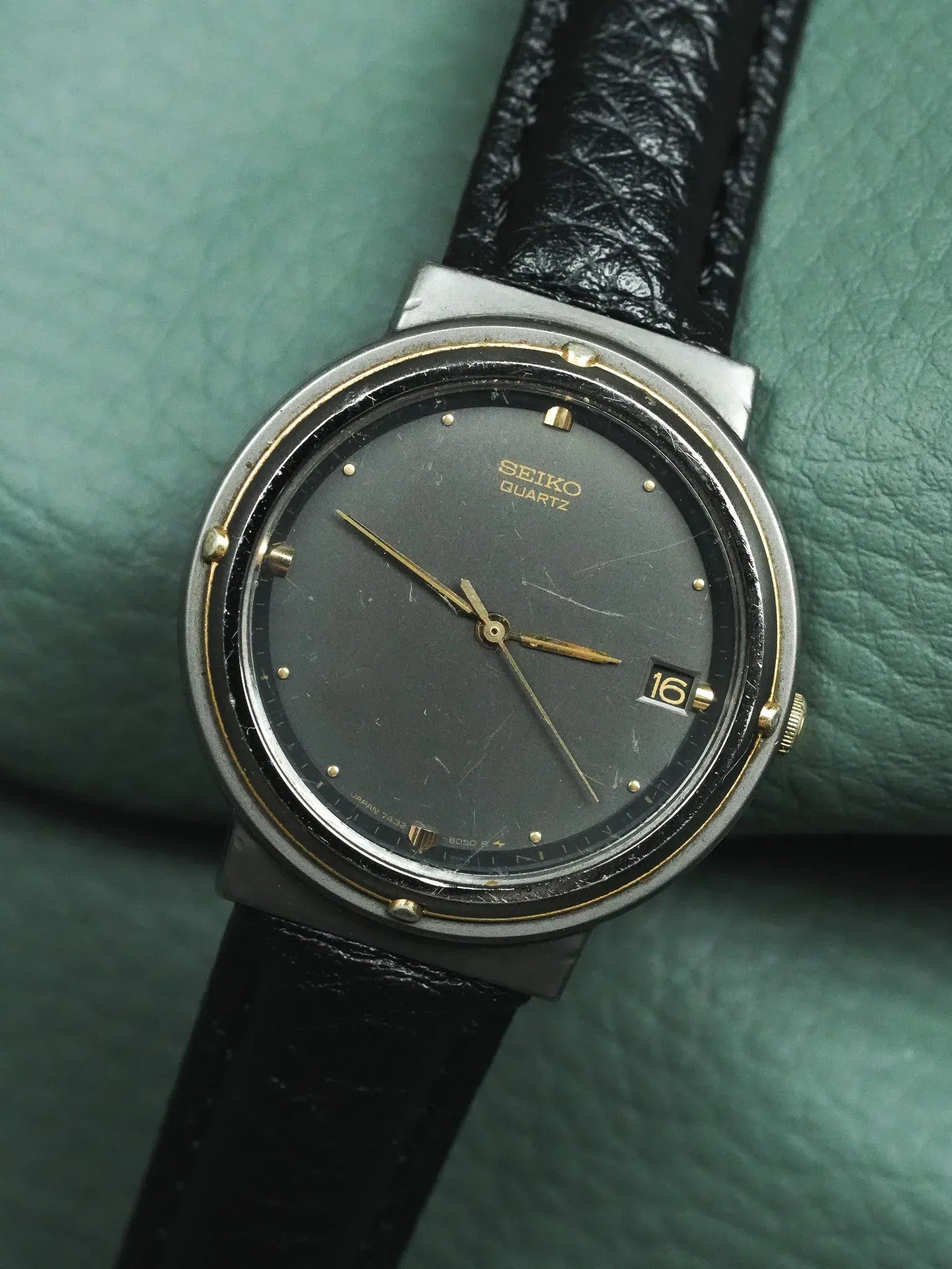 Seiko - Circle Anthracite Or - 1984 - Atelier Victor