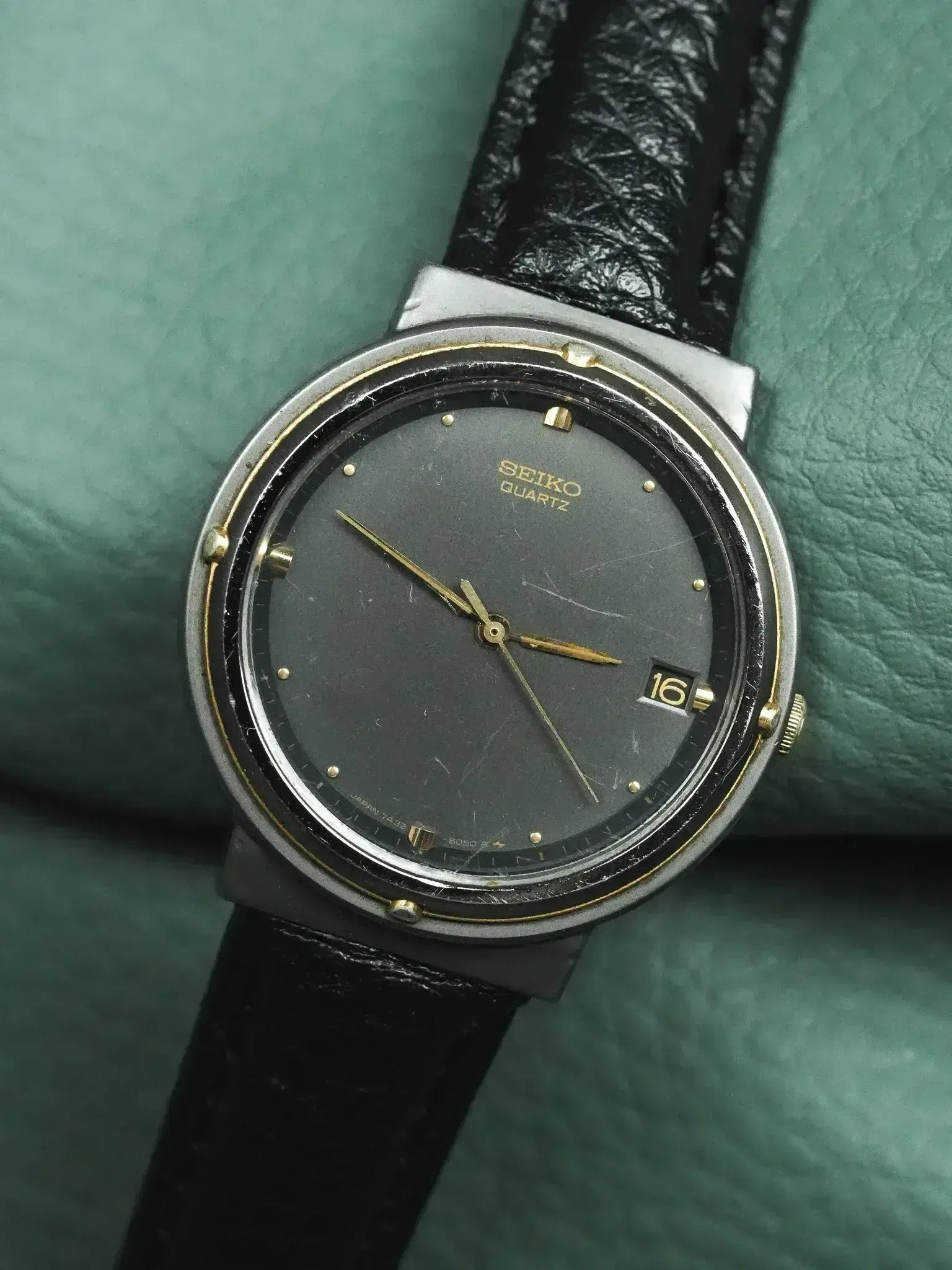Seiko - Circle Anthracite Or - 1984 - Atelier Victor