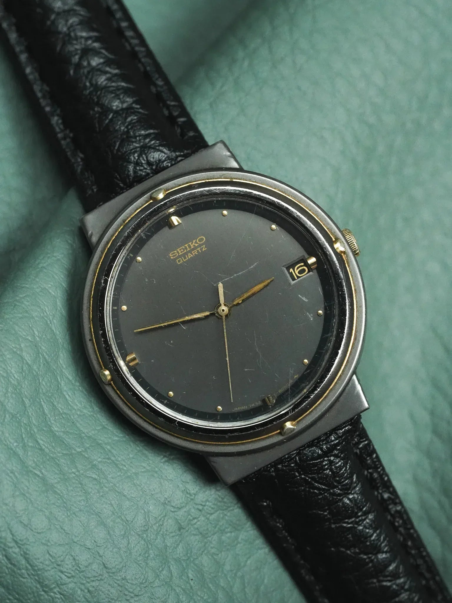 Seiko - Circle Anthracite Or - 1984 - Atelier Victor