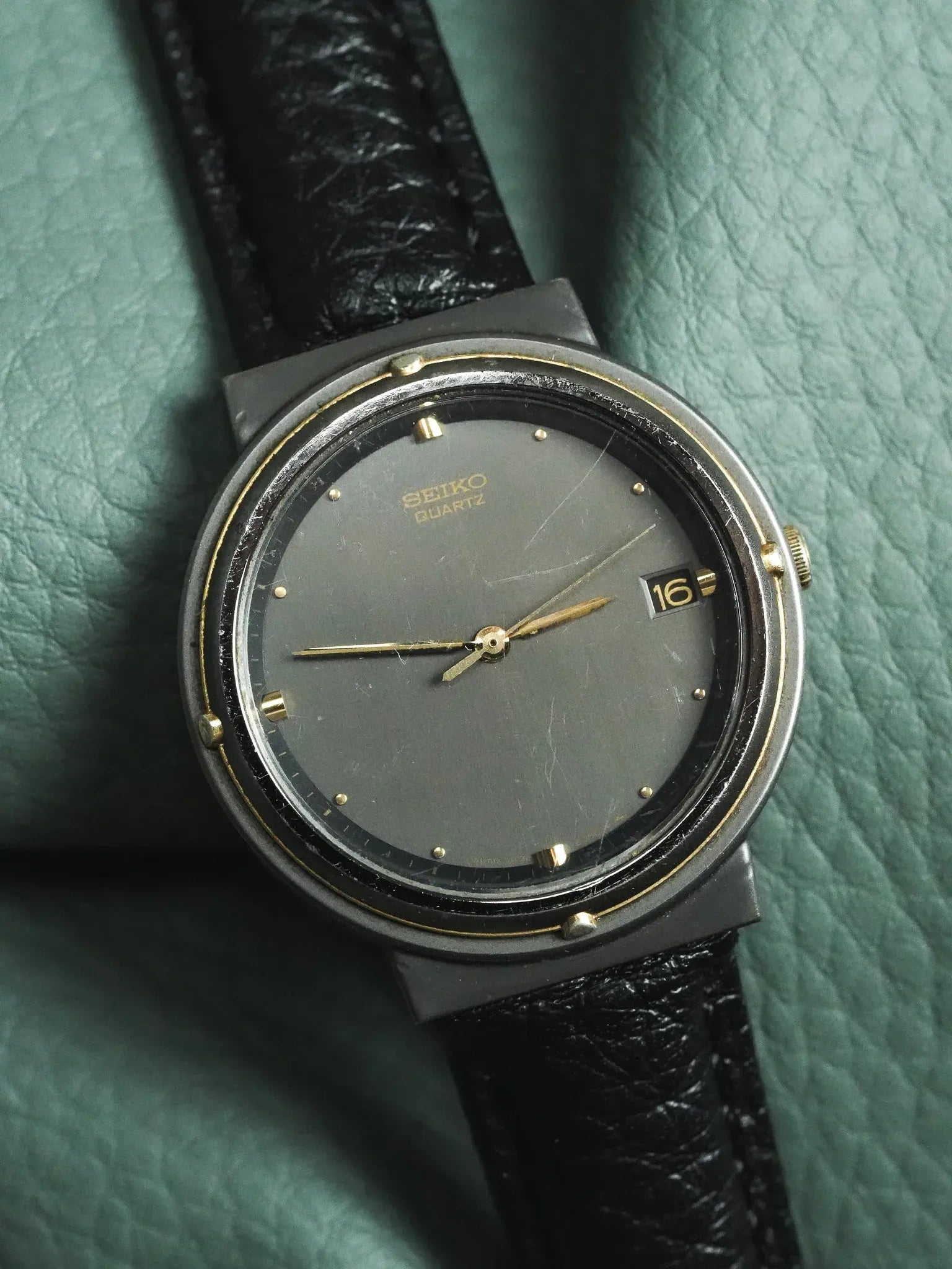 Seiko - Circle Anthracite Or - 1984 - Atelier Victor