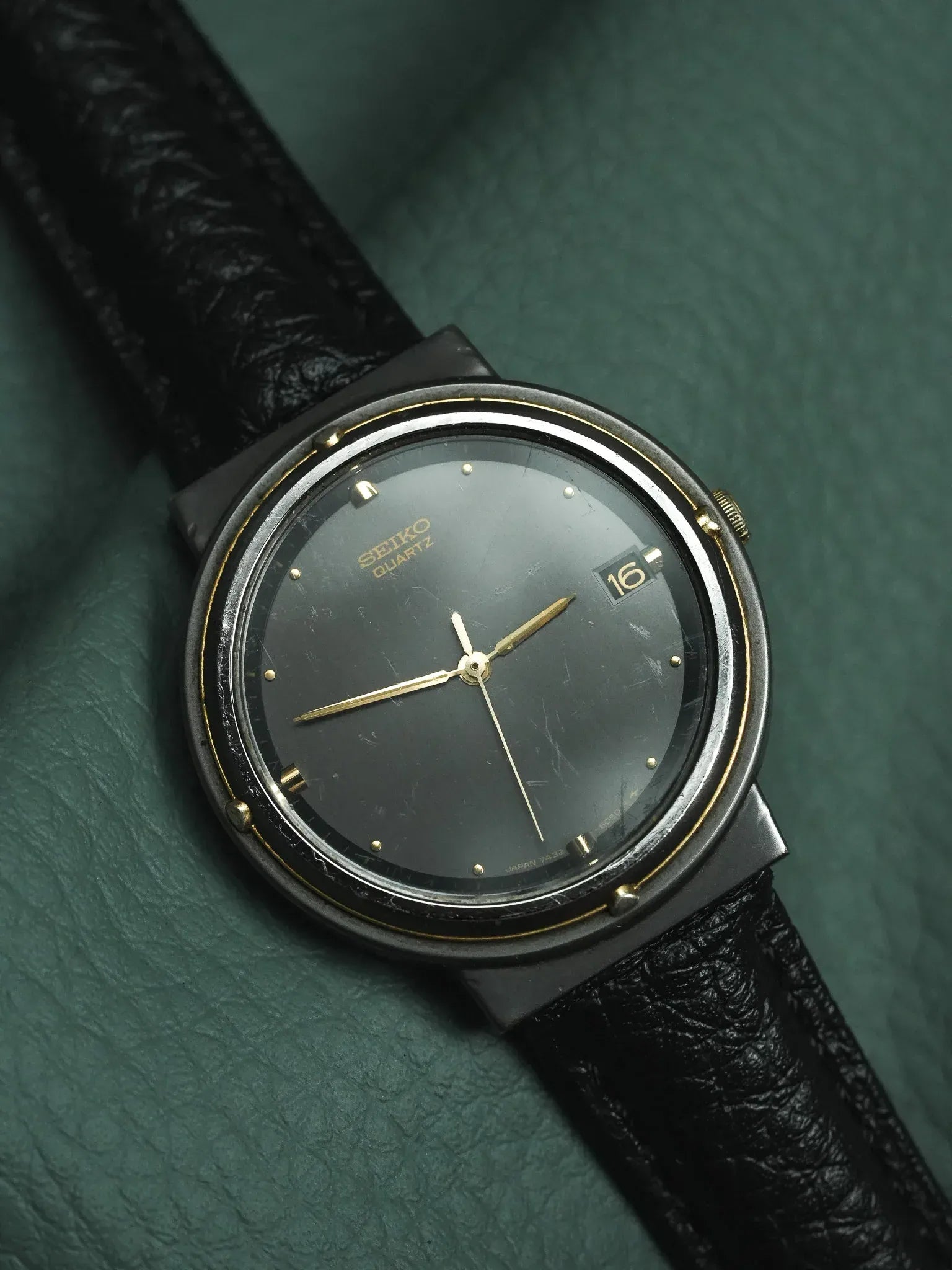 Seiko - Circle Anthracite Or - 1984 - Atelier Victor