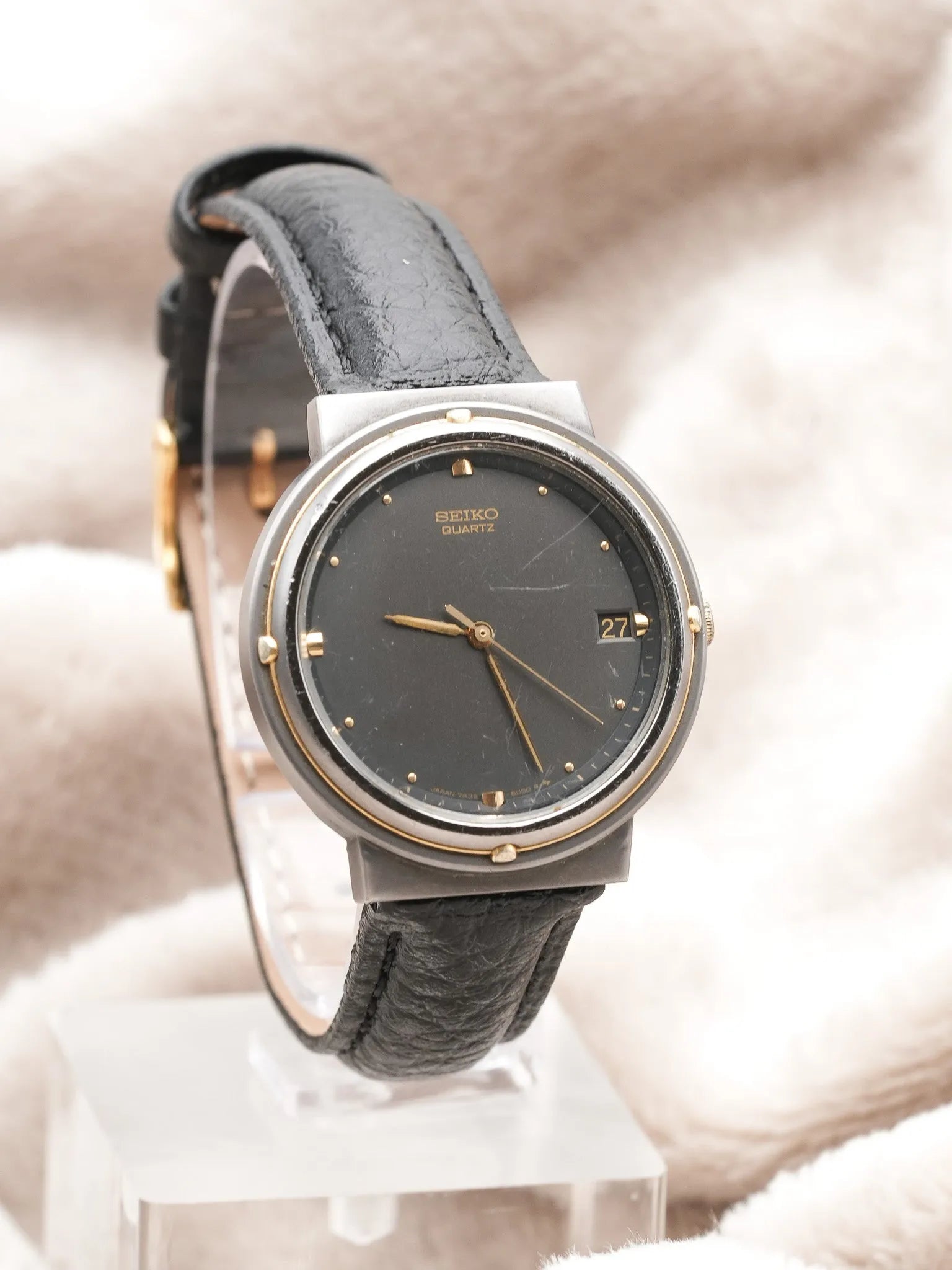 Seiko - Circle Anthracite Or - 1984 - Atelier Victor - Vintage Shop