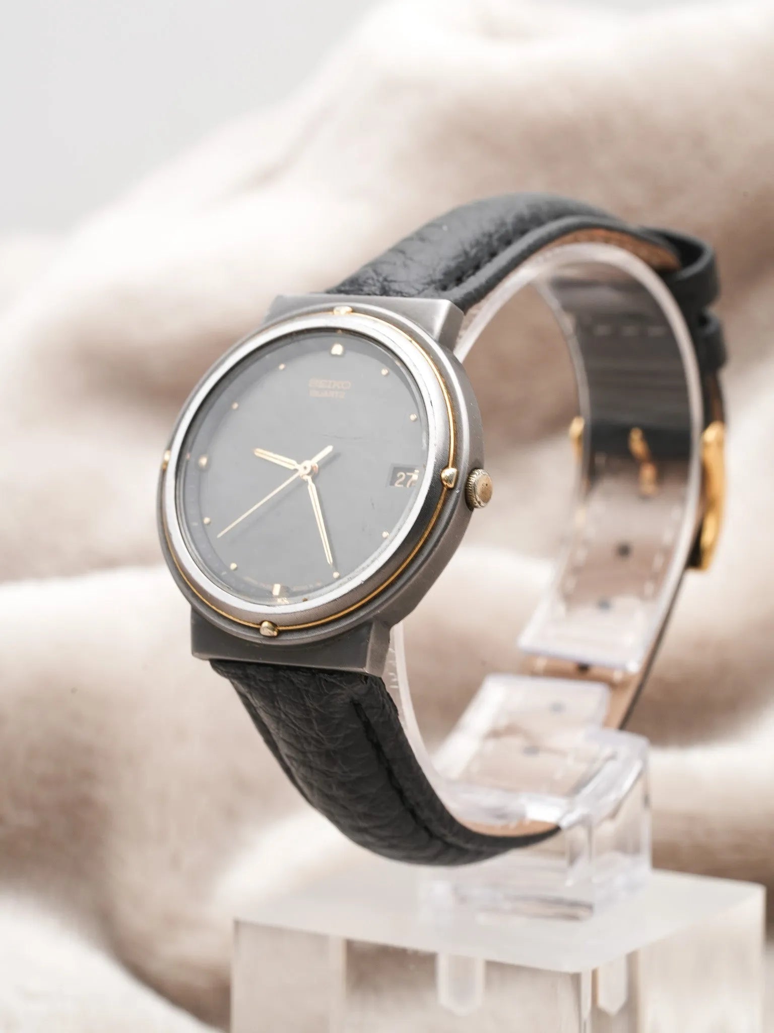 Seiko - Circle Anthracite Or - 1984 - Atelier Victor - Vintage Shop