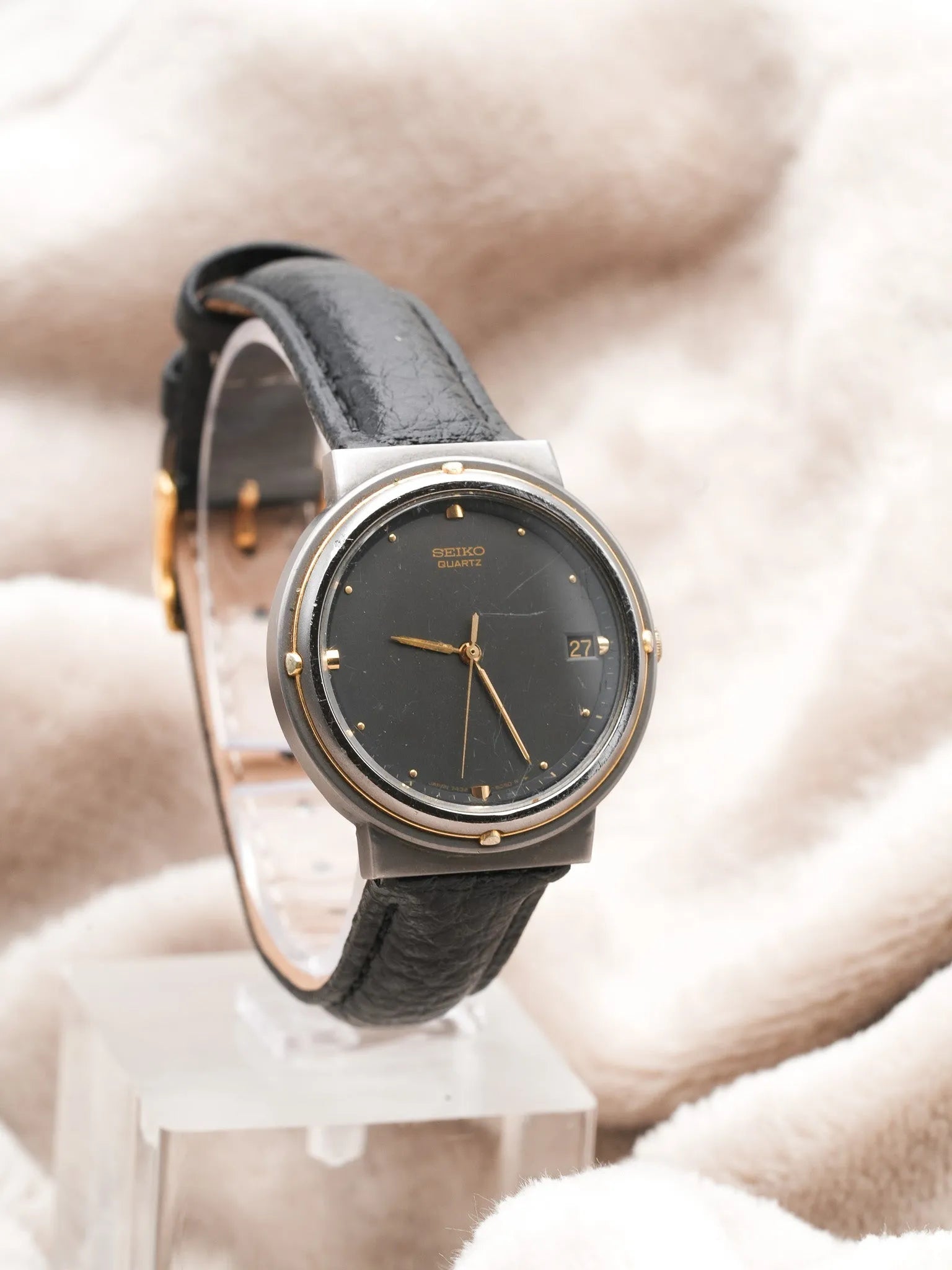 Seiko - Circle Anthracite Or - 1984 - Atelier Victor - Vintage Shop