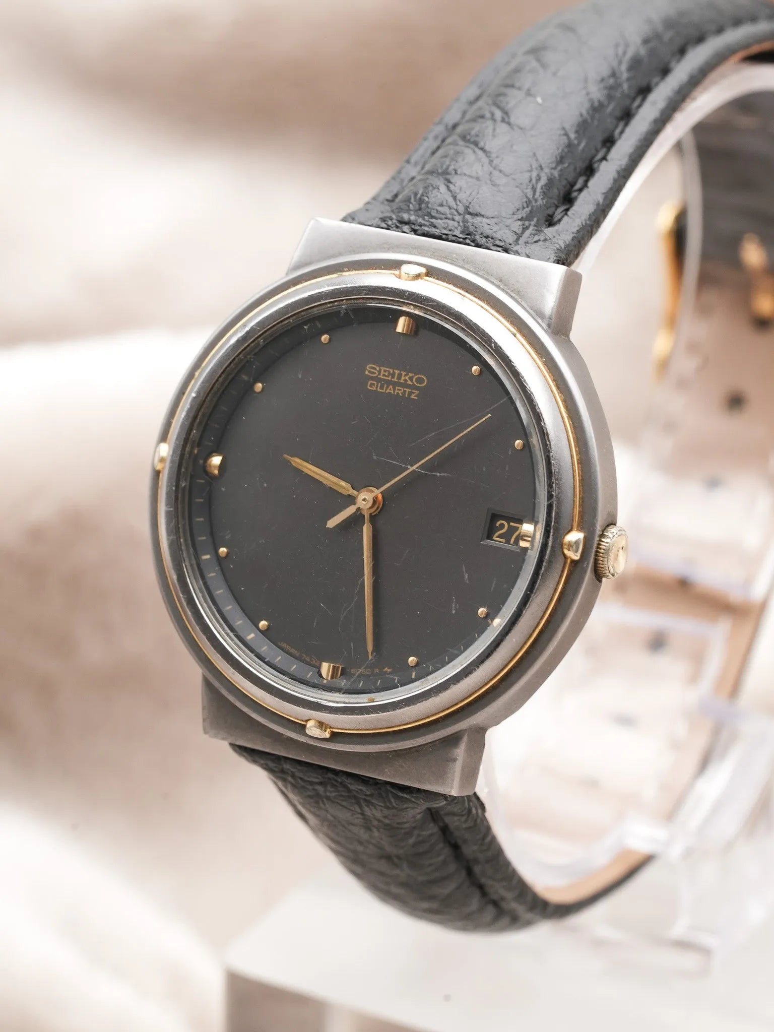 Seiko - Circle Anthracite Or - 1984 - Atelier Victor - Vintage Shop