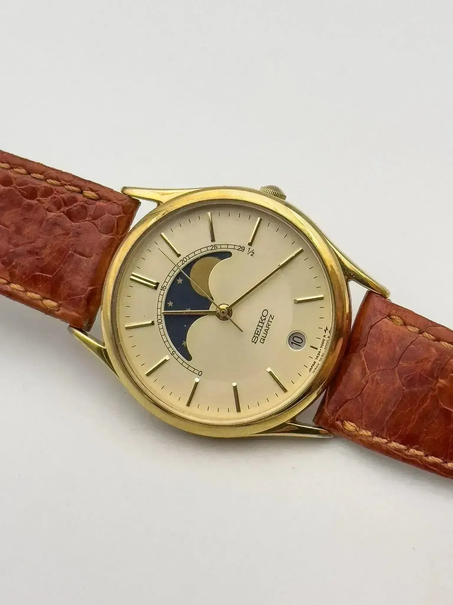 Seiko - Circle Gold Moonphase - 1986 - Atelier Victor