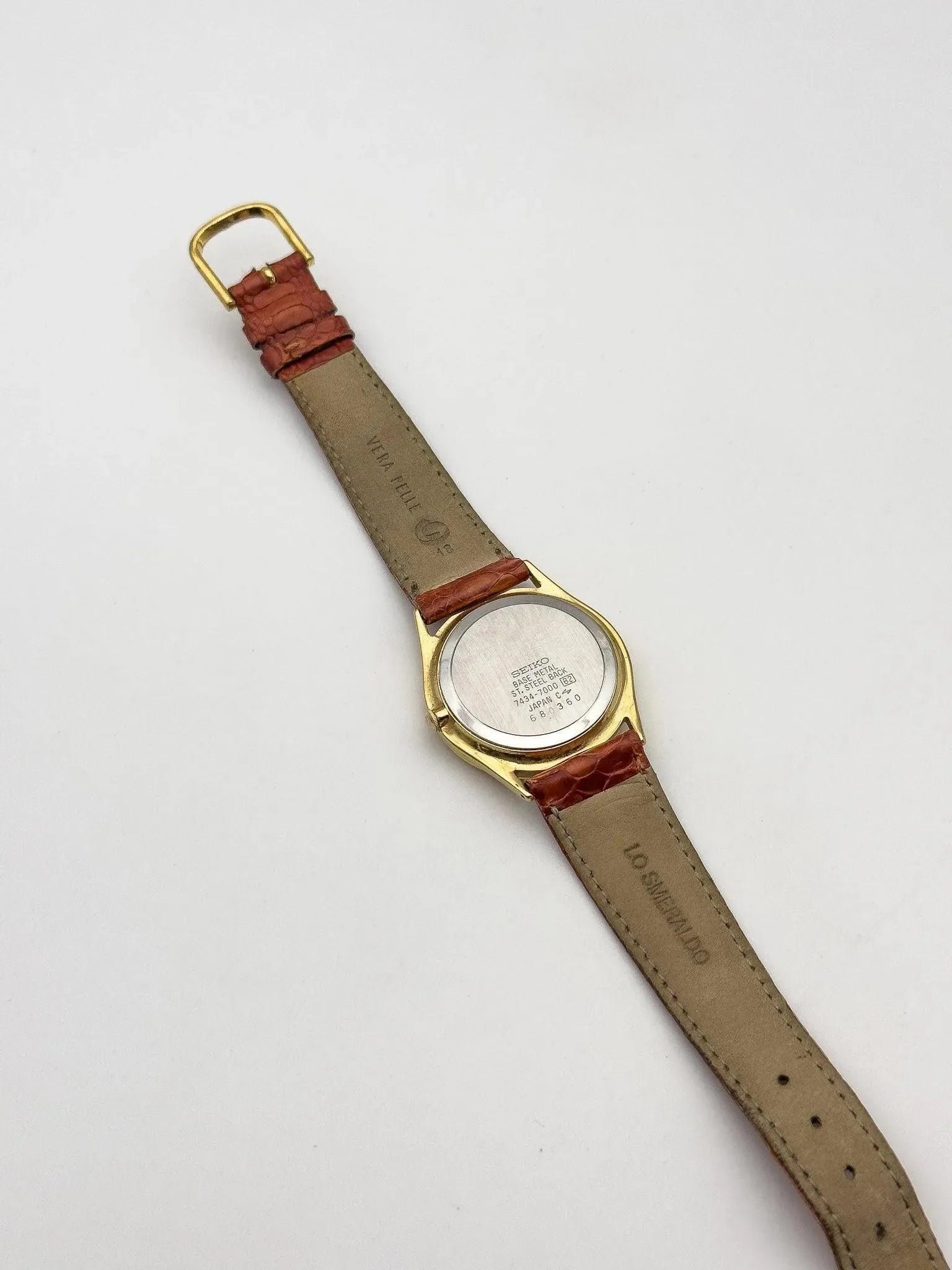 Seiko - Circle Gold Moonphase - 1986 - Atelier Victor Paris - Vintage Watch Shop Dubai
