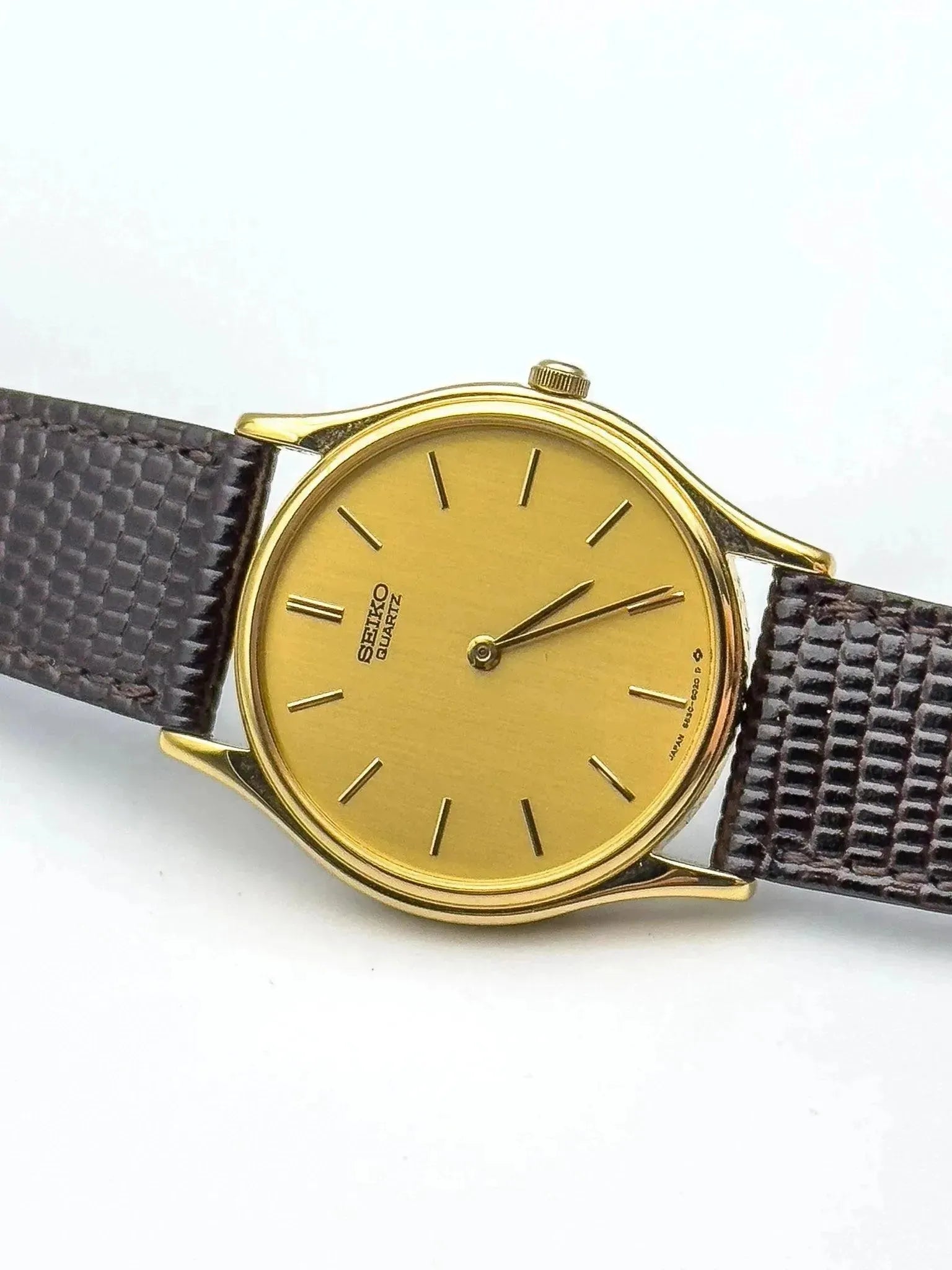 Seiko - Circle Gold - NOS & Box - 1990s - Atelier Victor Paris - Vintage Watch Shop Dubai