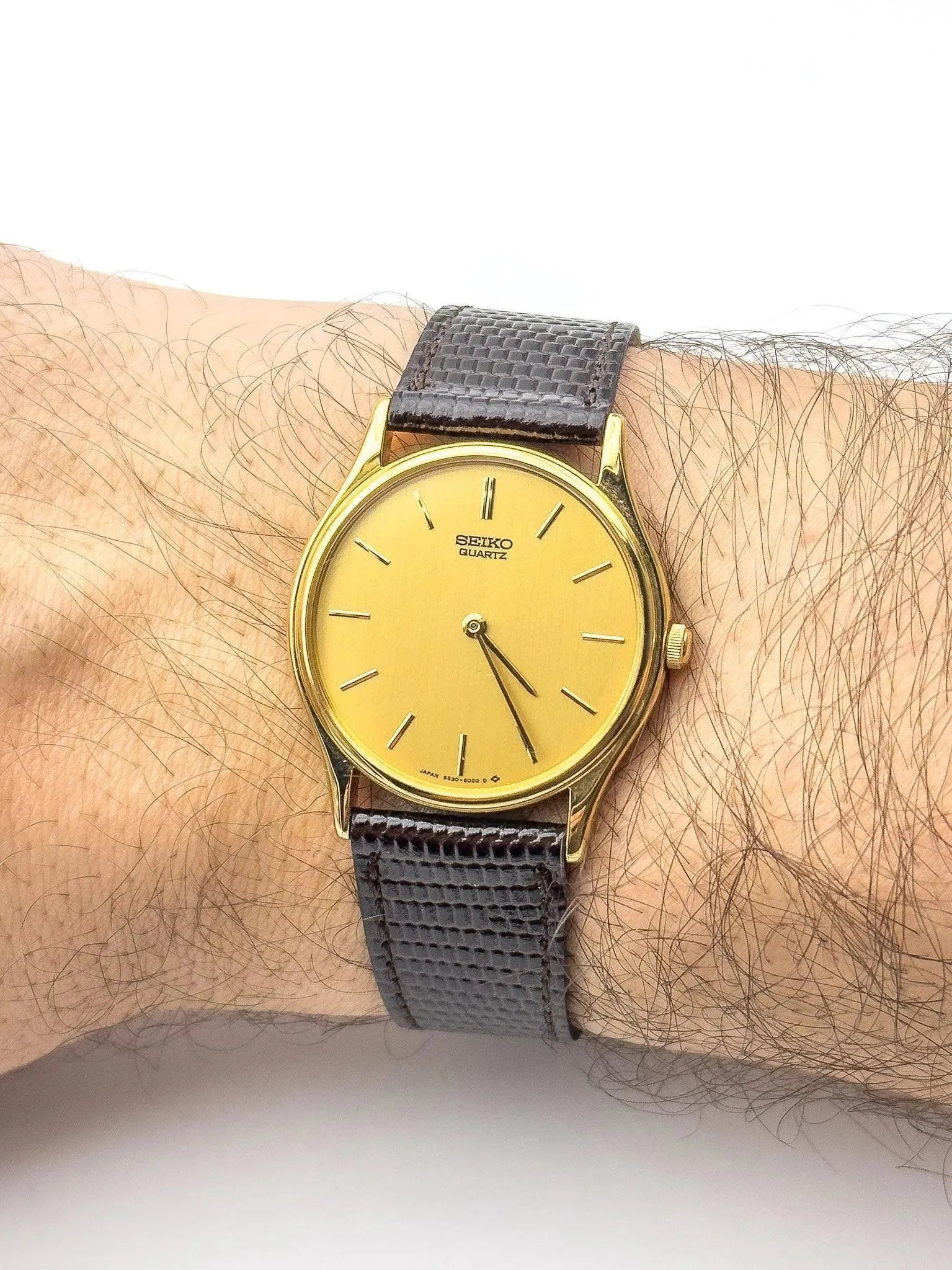 Seiko - Circle Gold - NOS & Box - 1990s - Atelier Victor Paris - Vintage Watch Shop Dubai