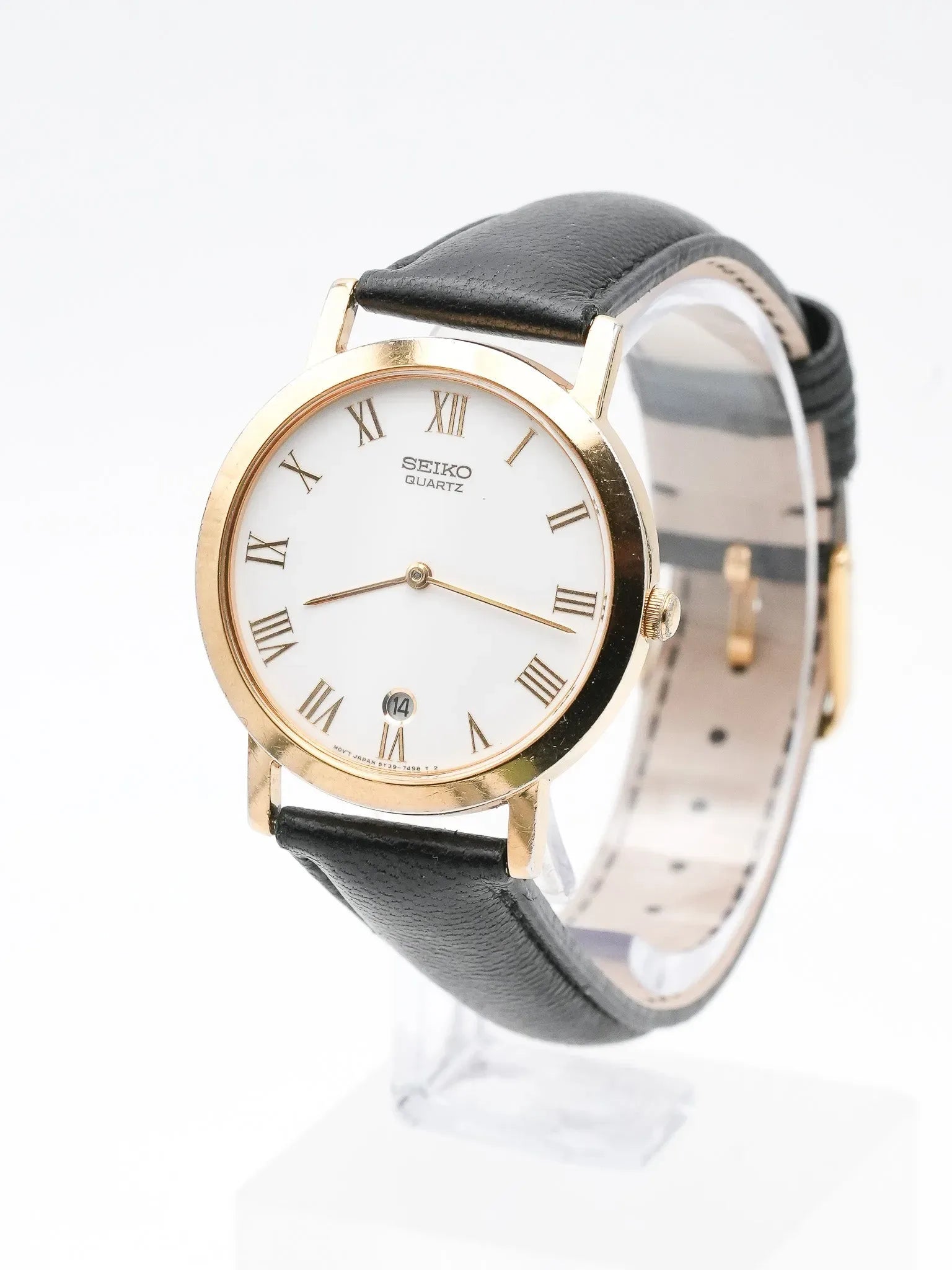 Seiko - Circle Or Blanc Date 6H - 1990 - Atelier Victor