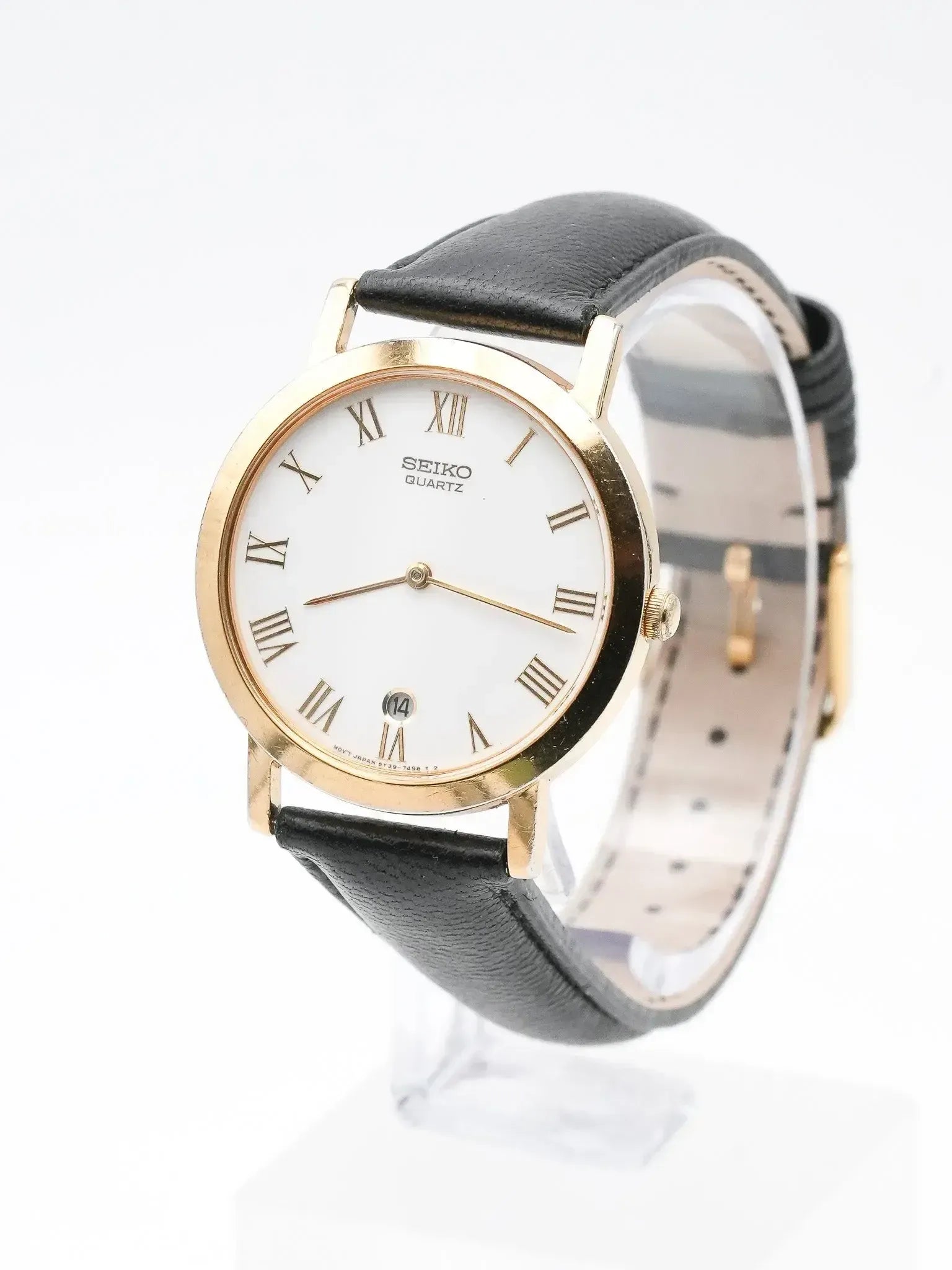 Seiko - Circle Or Blanc Date 6H - 1990 - Atelier Victor