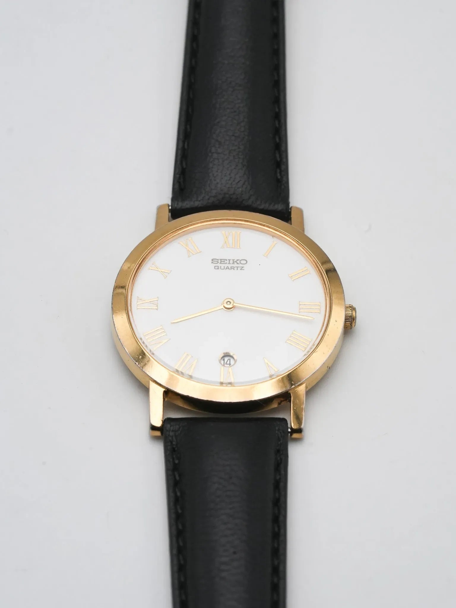 Seiko - Circle Or Blanc Date 6H - 1990 - Atelier Victor