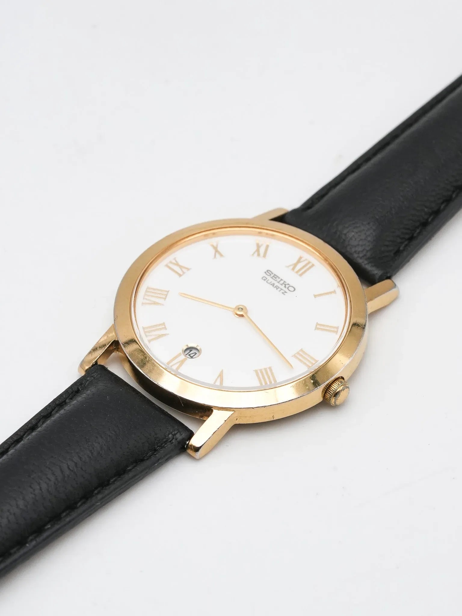 Seiko - Circle Or Blanc Date 6H - 1990 - Atelier Victor