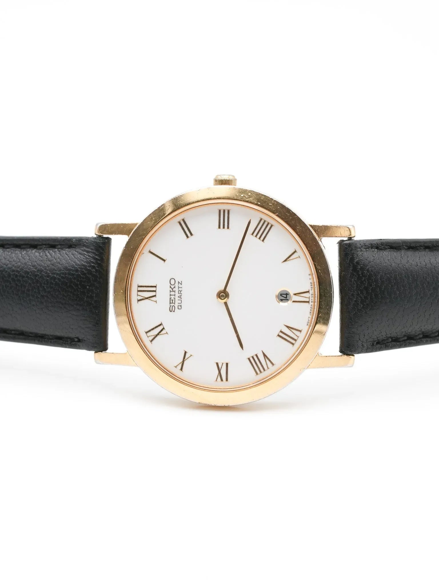 Seiko - Circle Or Blanc Date 6H - 1990 - Atelier Victor