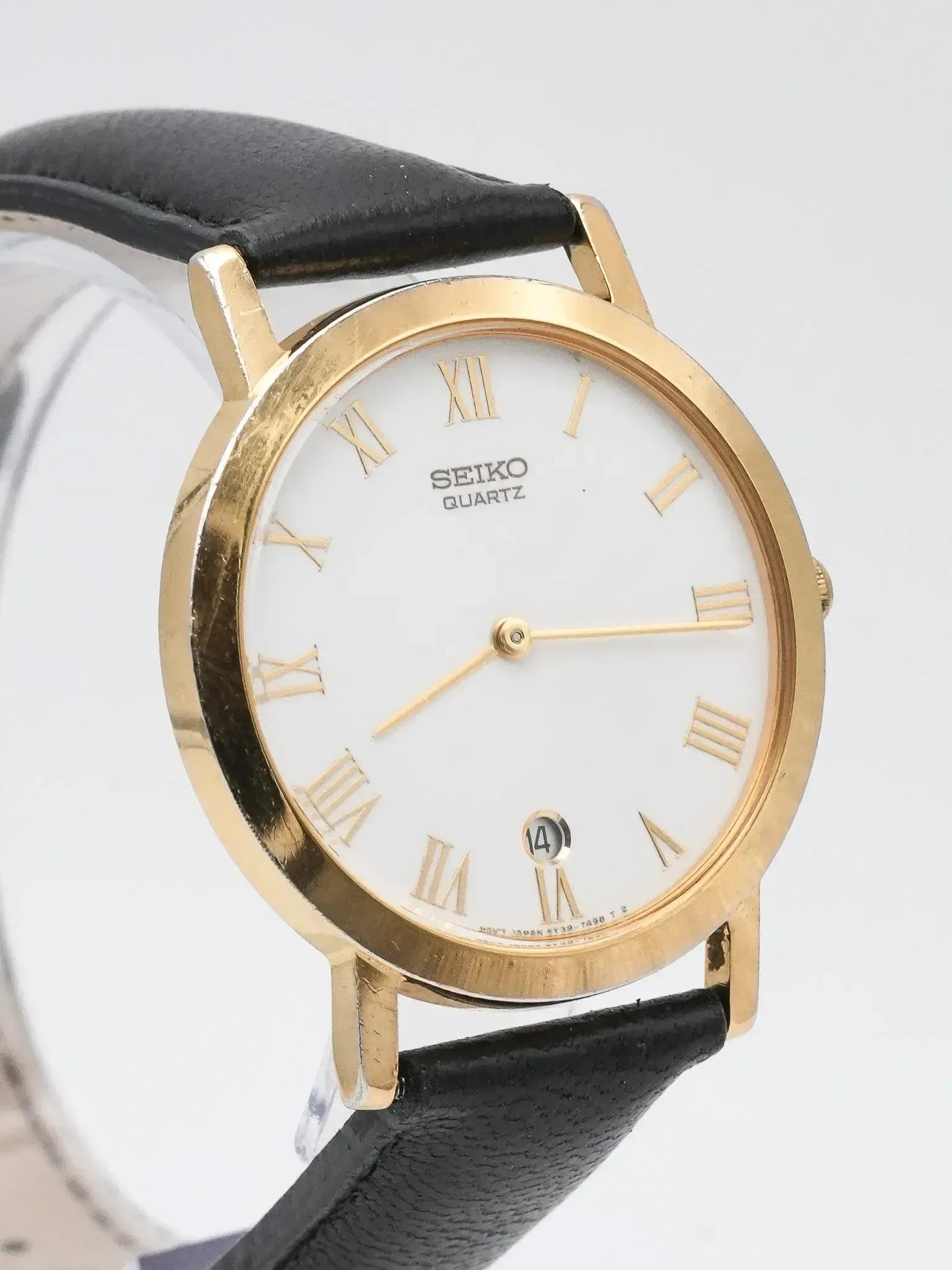 Seiko - Circle Or Blanc Date 6H - 1990 - Atelier Victor