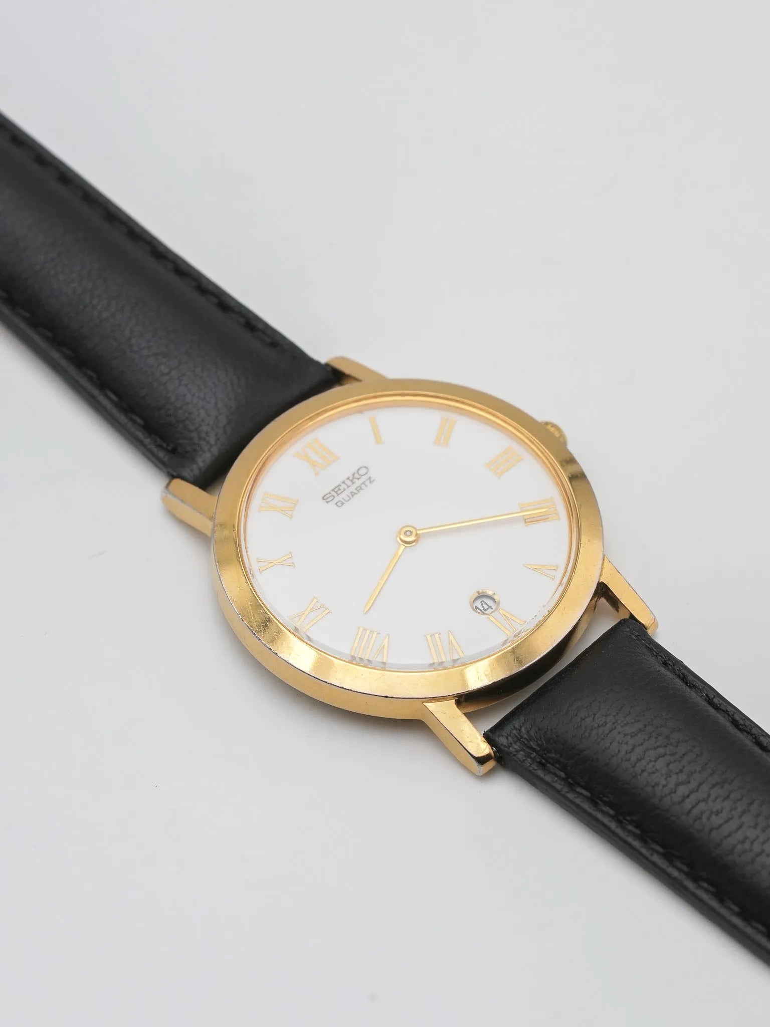 Seiko - Circle Or Blanc Date 6H - 1990 - Atelier Victor - Vintage Watch Shop