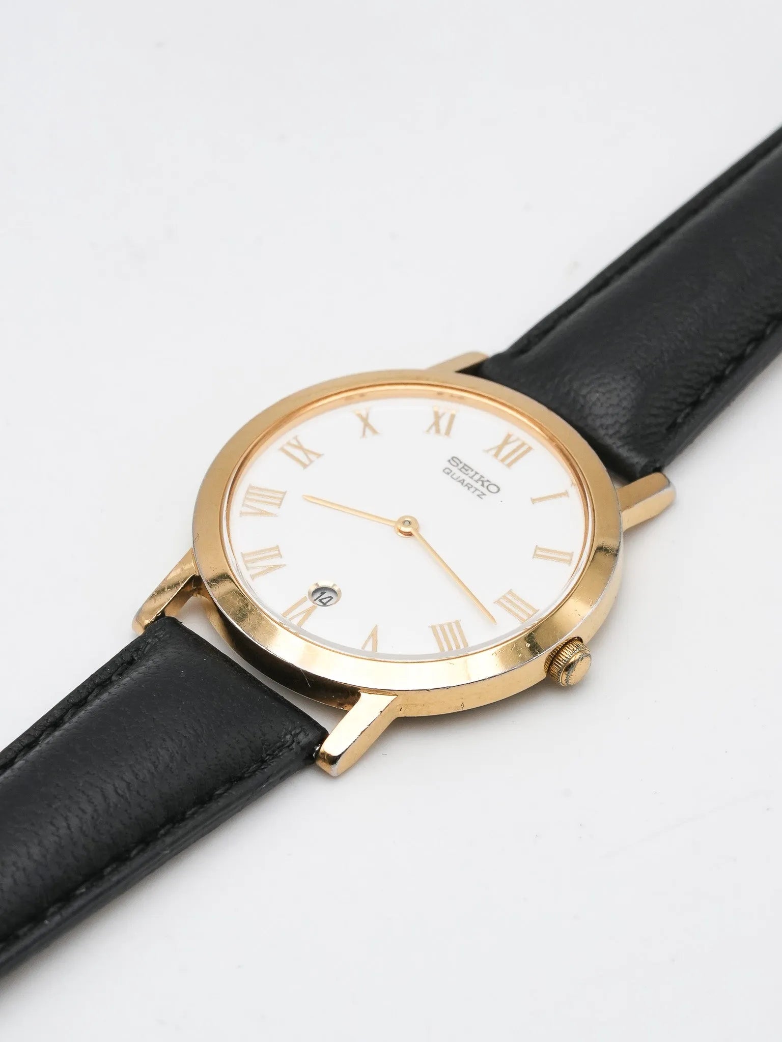 Seiko - Circle Or Blanc Date 6H - 1990 - Atelier Victor - Vintage Watch Shop