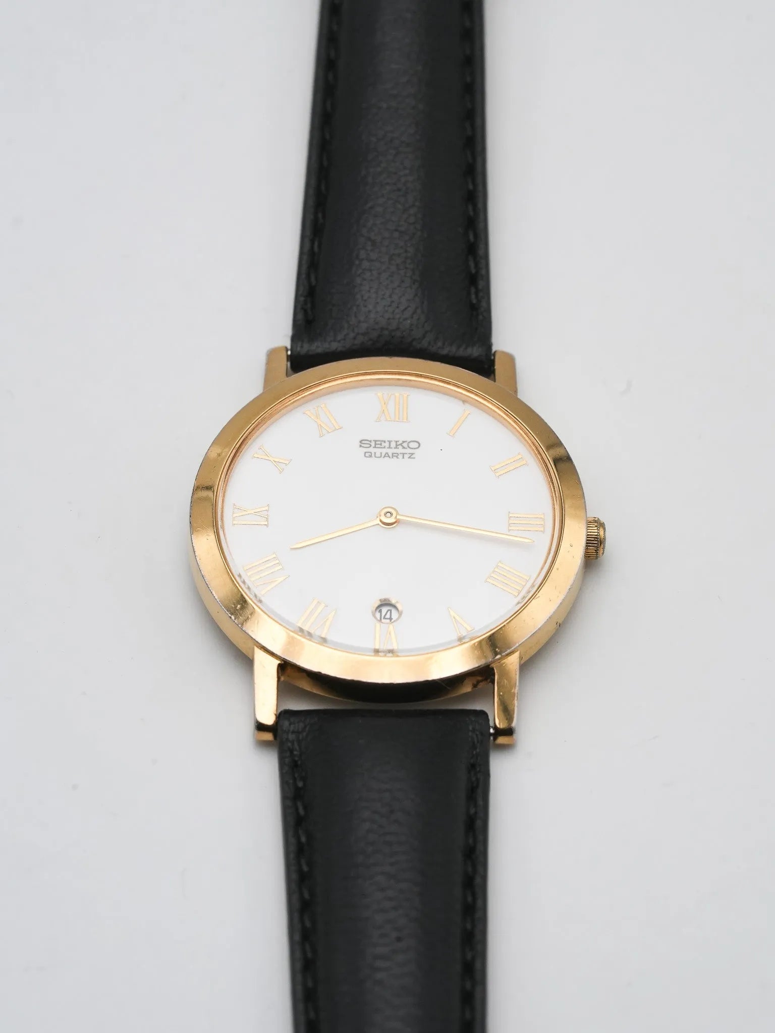 Seiko - Circle Or Blanc Date 6H - 1990 - Atelier Victor - Vintage Watch Shop