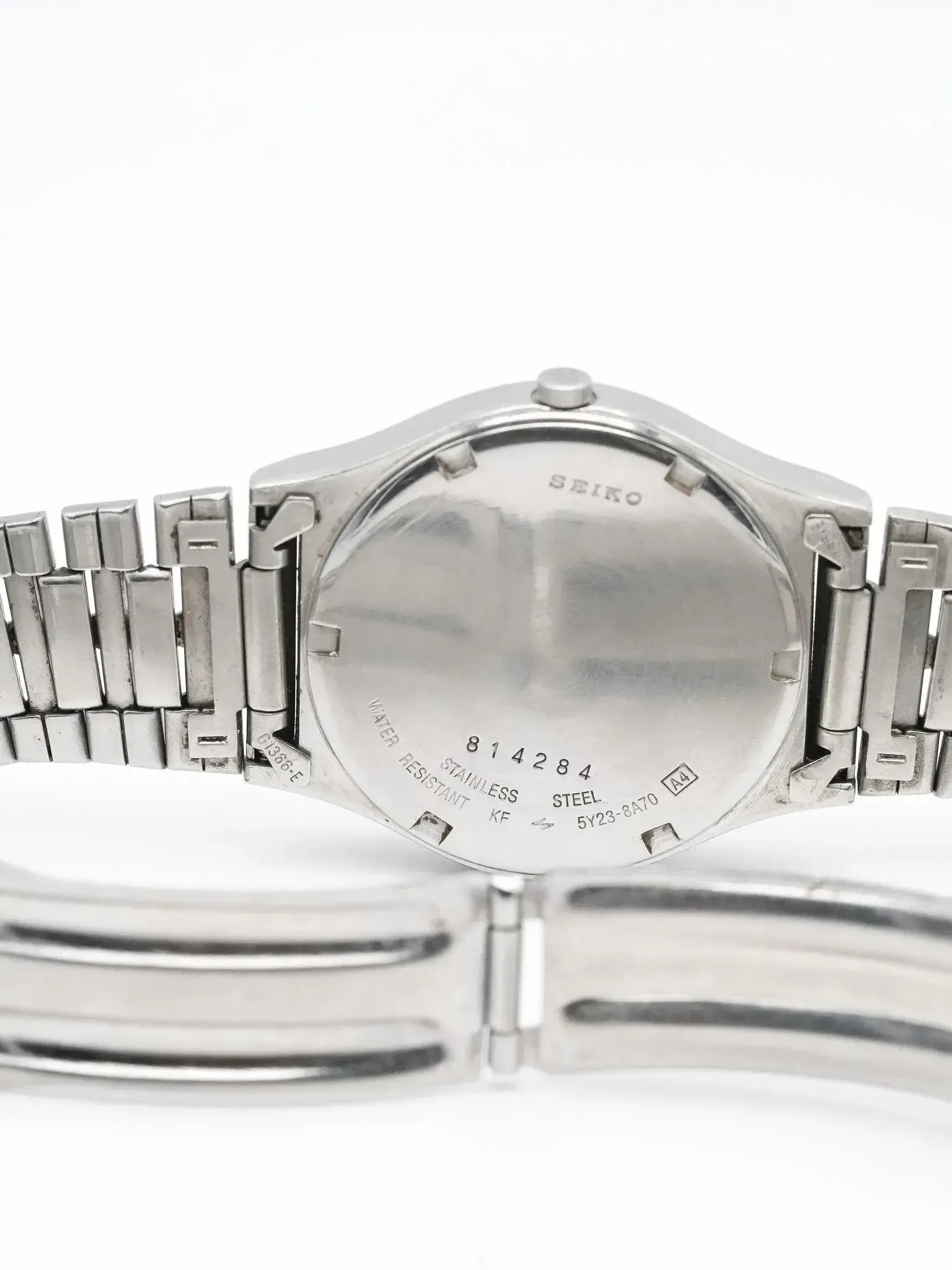 Seiko - Daydate blanc acier - 1978 - Atelier Victor