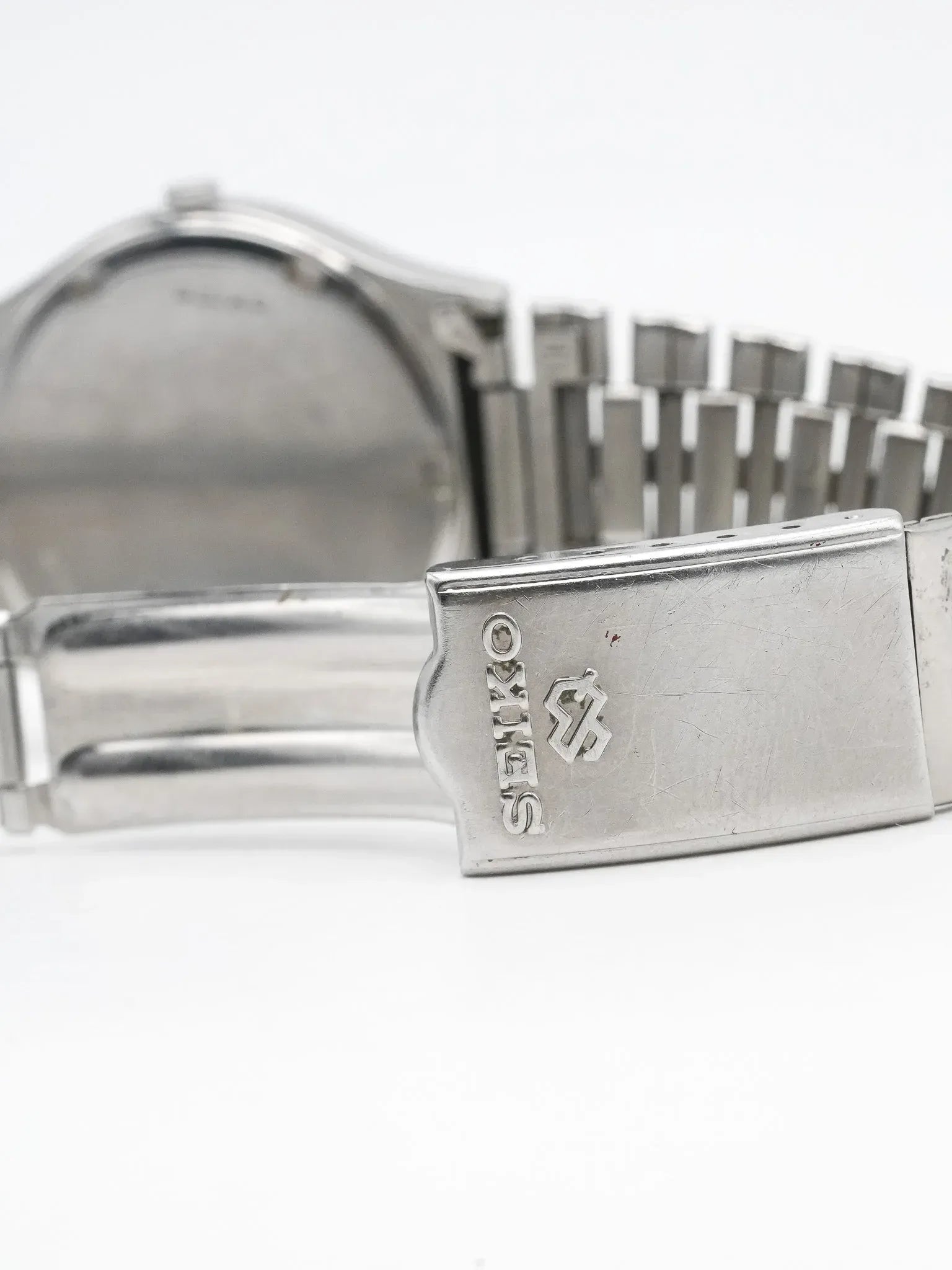 Seiko - Daydate blanc acier - 1978 - Atelier Victor