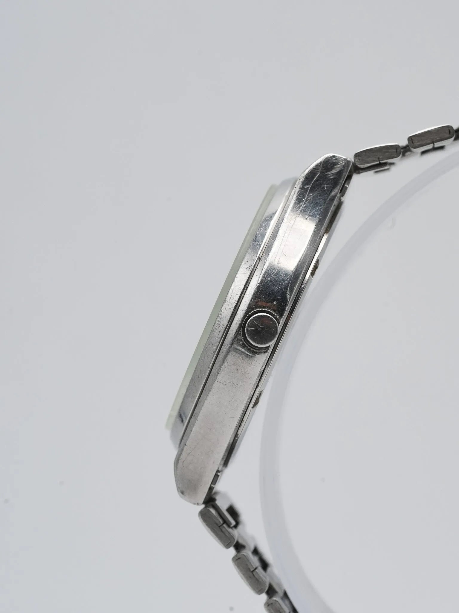Seiko - Daydate blanc acier - 1978 - Atelier Victor - Vintage Shop