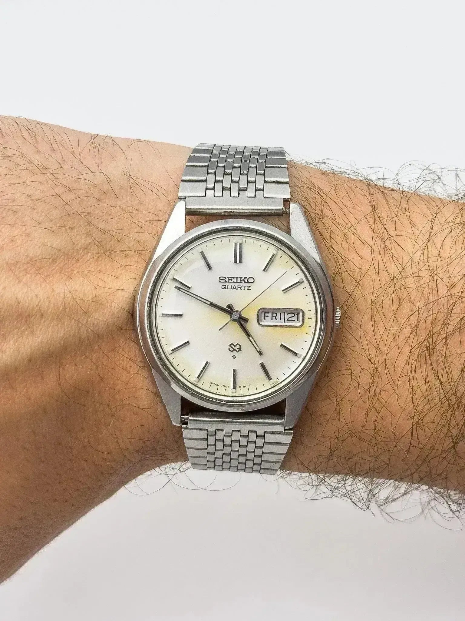 Seiko - Daydate Cadran Patine - 1978 - Atelier Victor