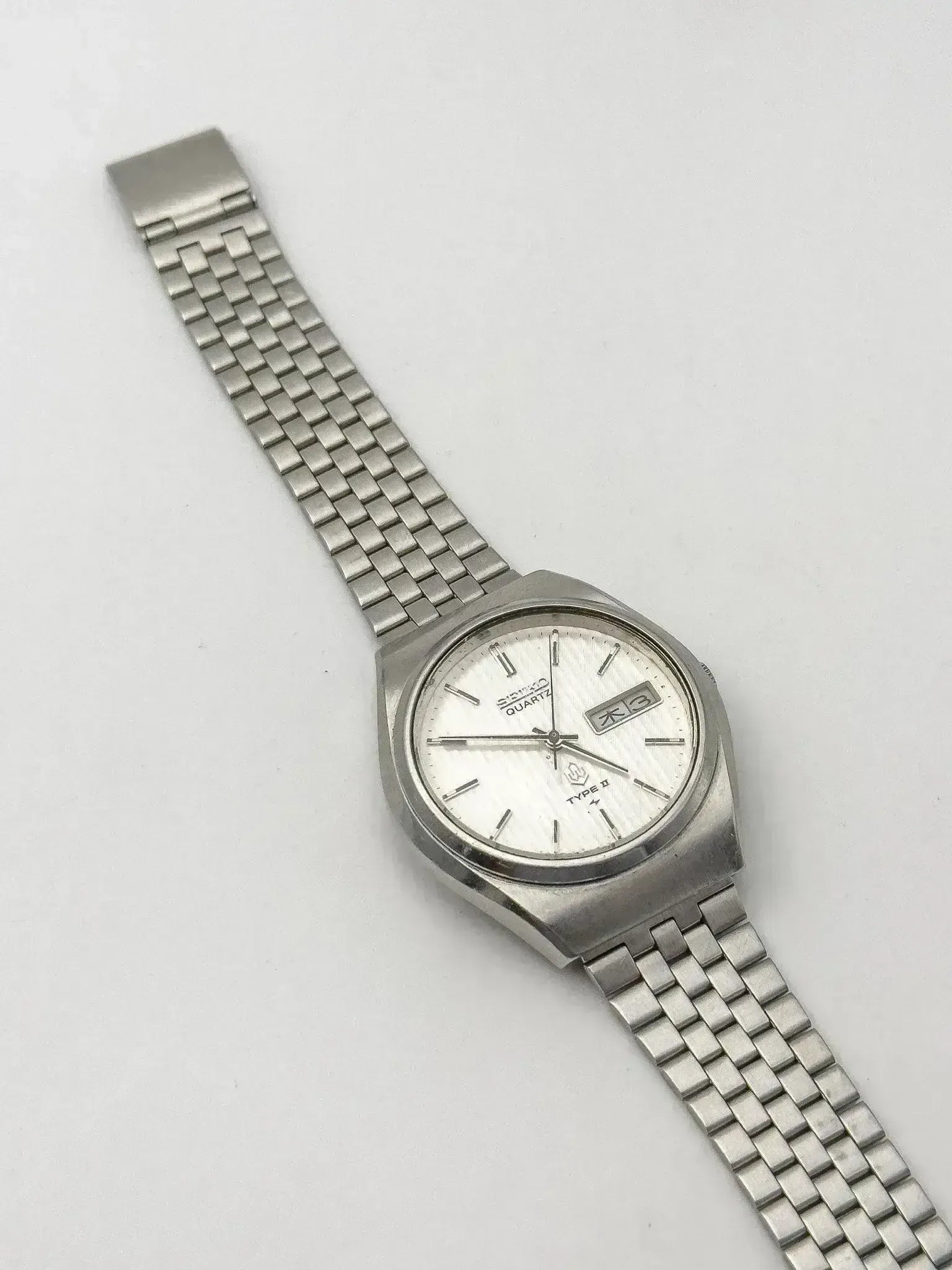 Seiko - Daydate Kanji Acier Cadran Tapisserie - 1976 - Atelier Victor