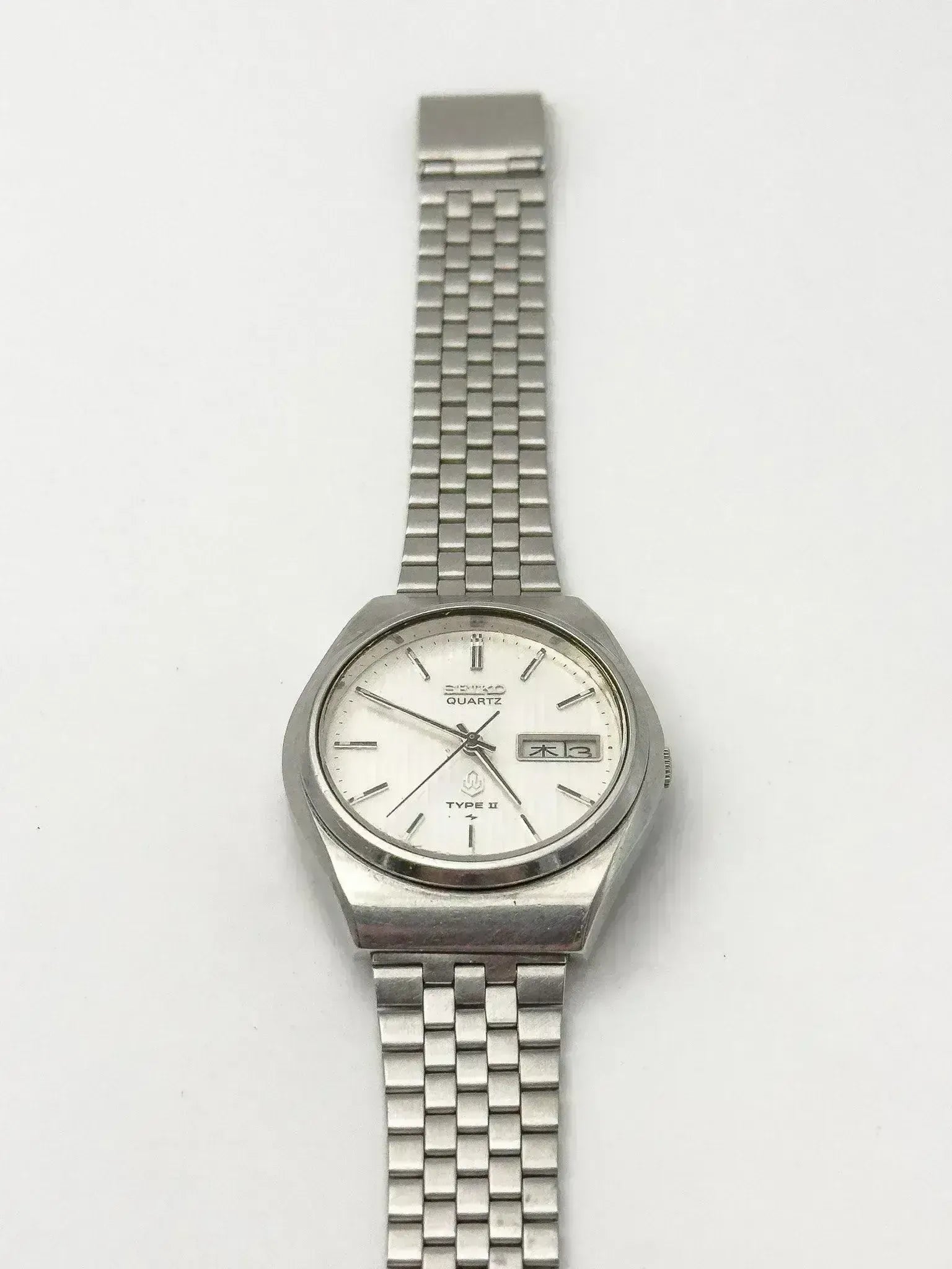 Seiko - Daydate Kanji Acier Cadran Tapisserie - 1976 - Atelier Victor