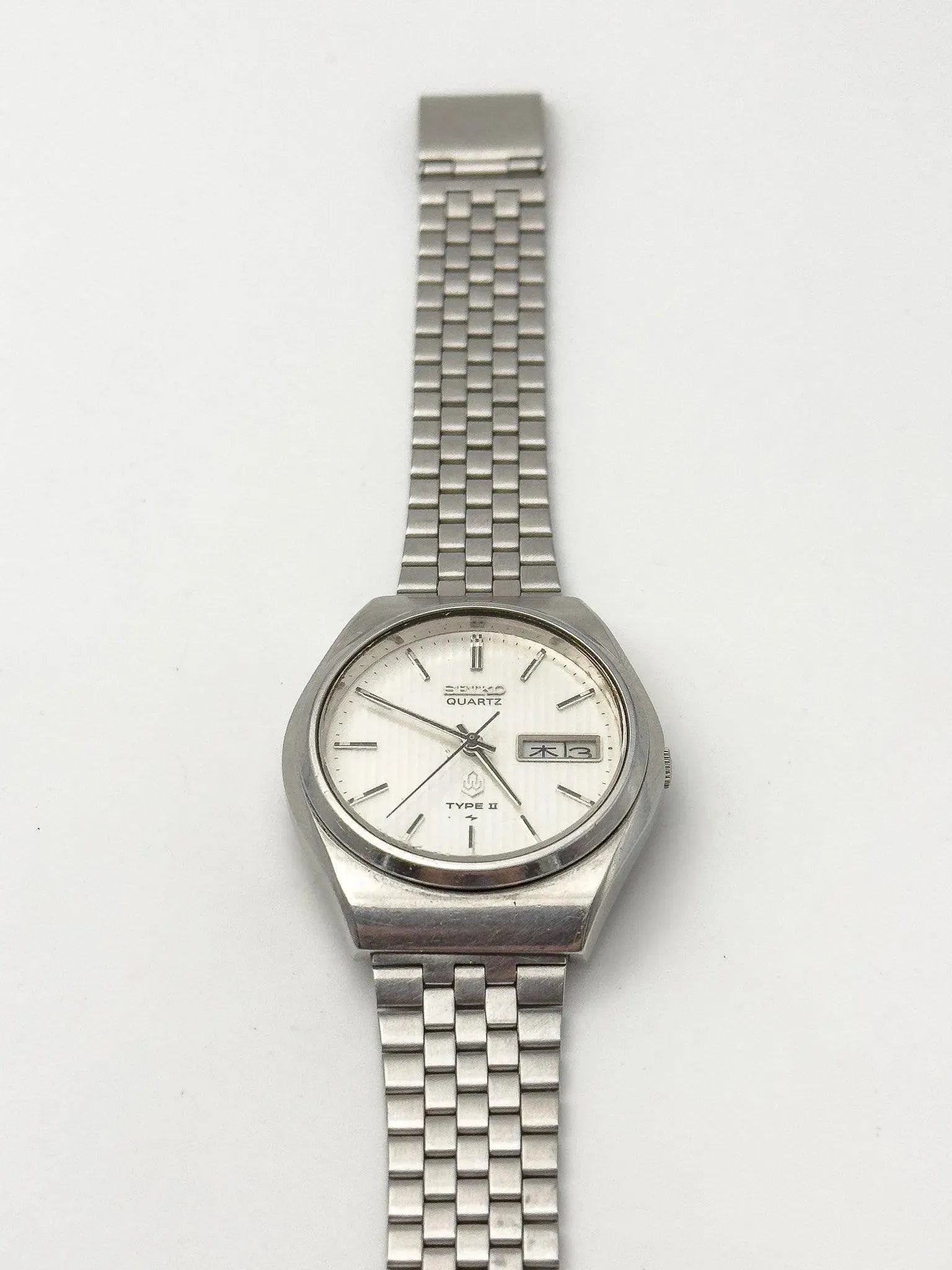 Seiko - Daydate Kanji Acier Cadran Tapisserie - 1976 - Atelier Victor - Vintage Shop