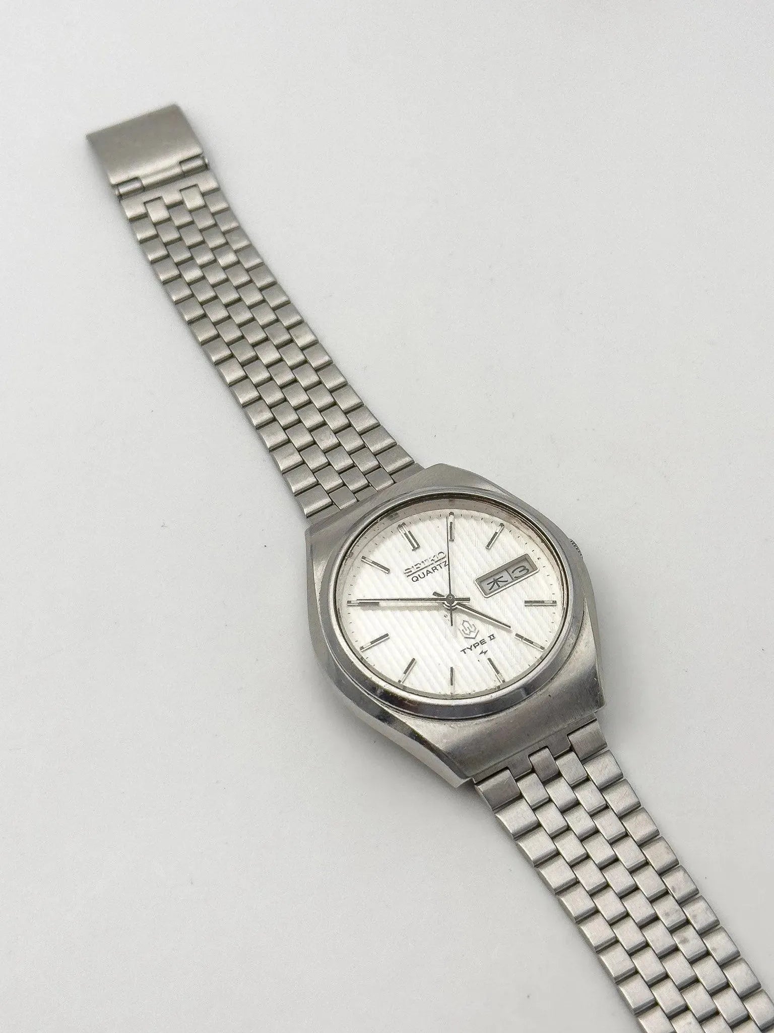 Seiko - Daydate Kanji Acier Cadran Tapisserie - 1976 - Atelier Victor - Vintage Shop