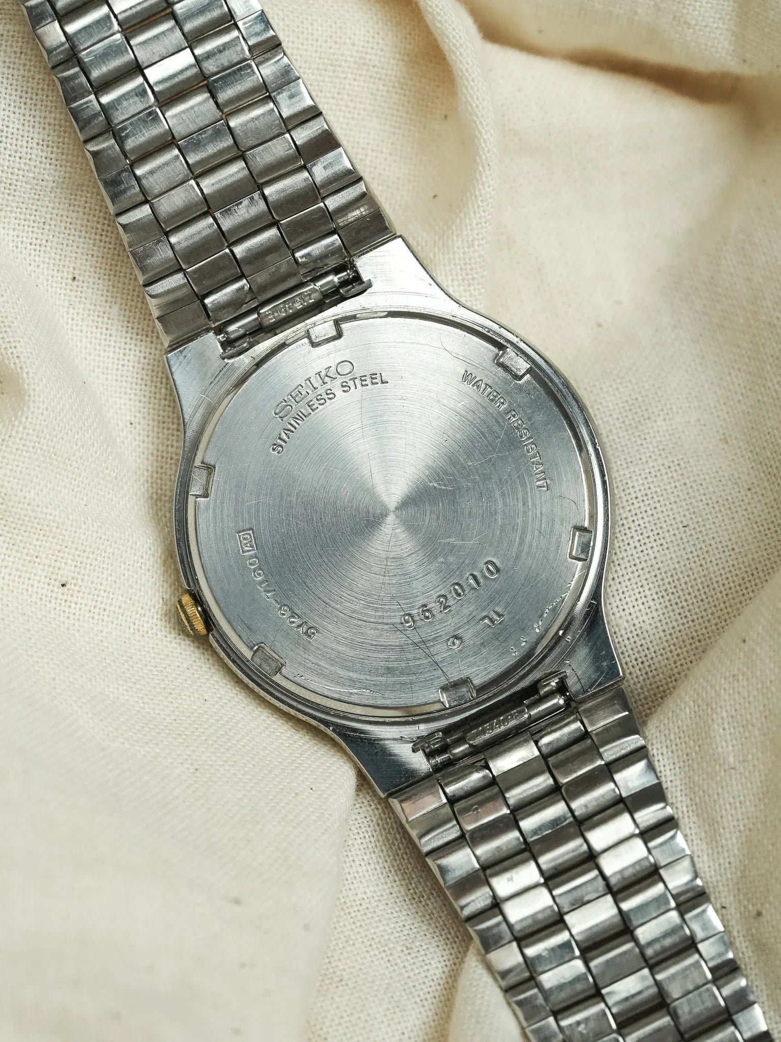 Seiko - Daydate Quartz Maille Or Acier - 1999 - Atelier Victor