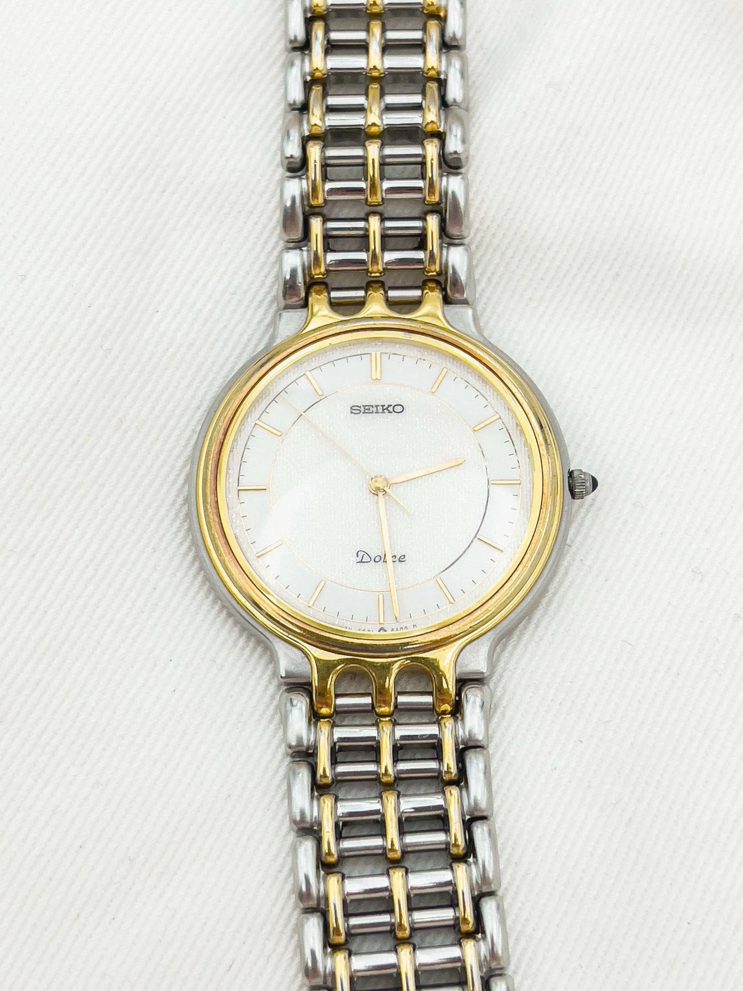 Seiko Dolce - Dolce Acier Or Femme - 1988 - Atelier Victor