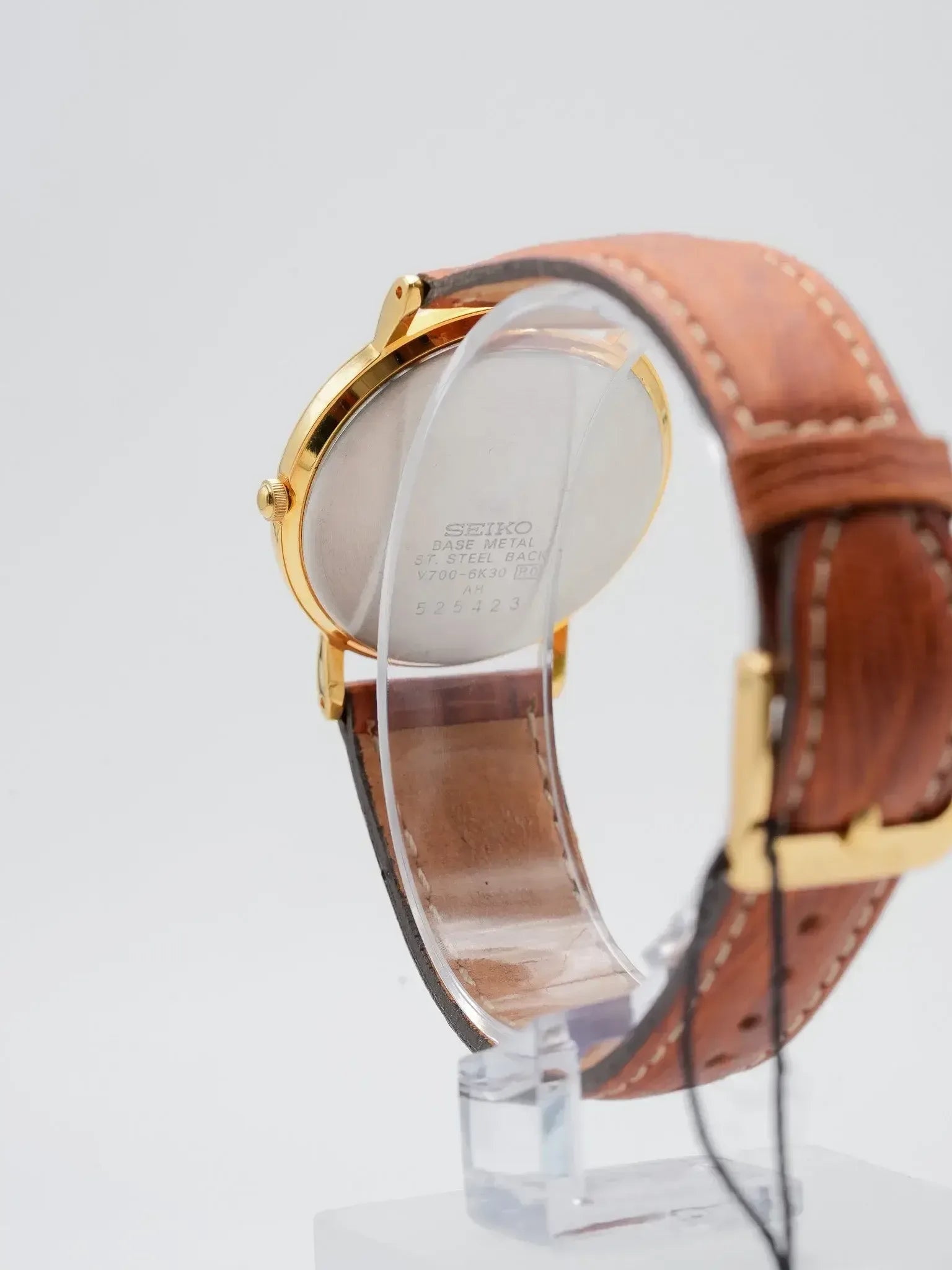 Seiko - Doré cadran blanc index romain - NOS - 1990s - Atelier Victor