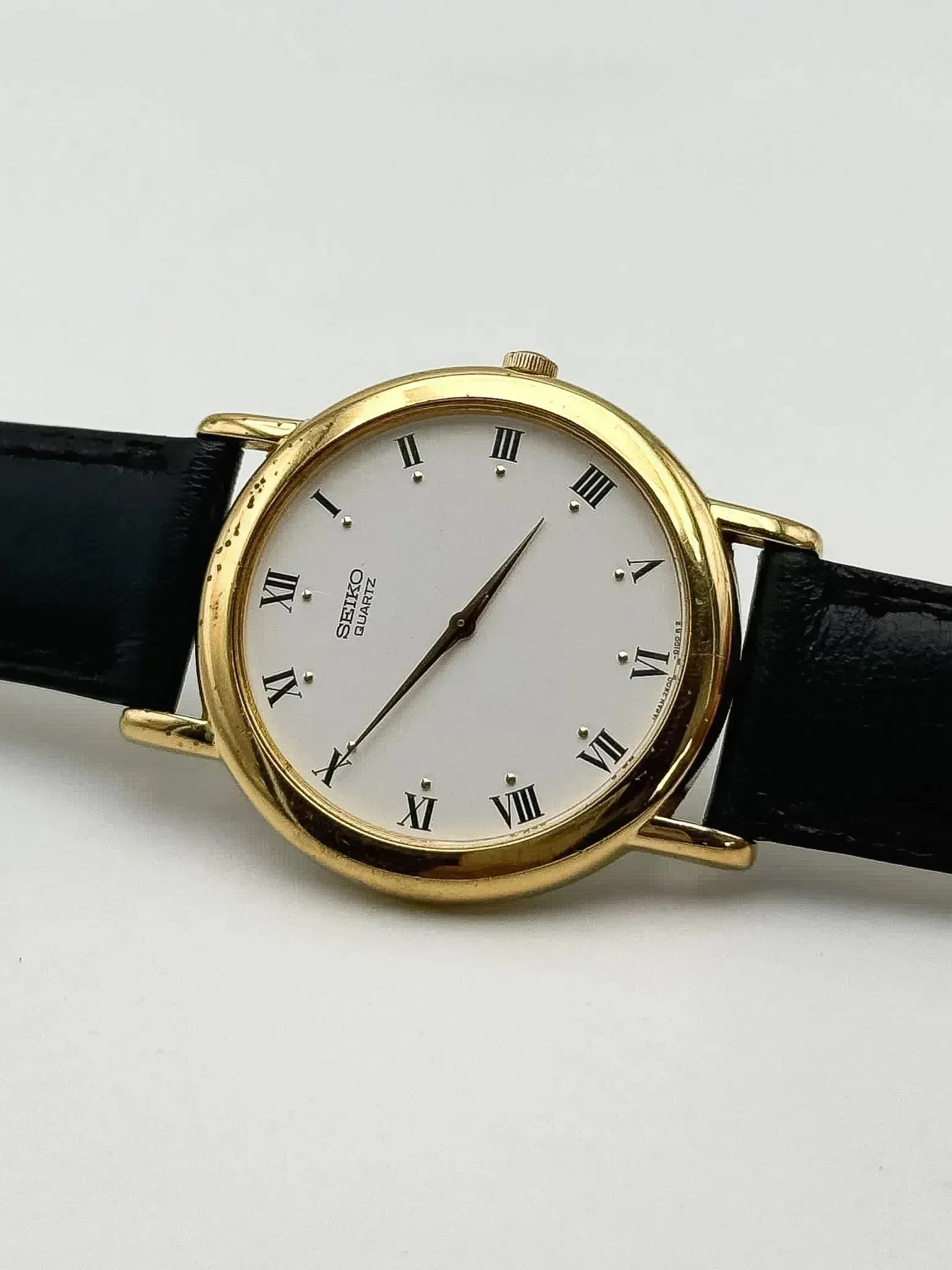 Seiko - Dress Watch Date Romain Plaqué or - 2000 - Atelier Victor
