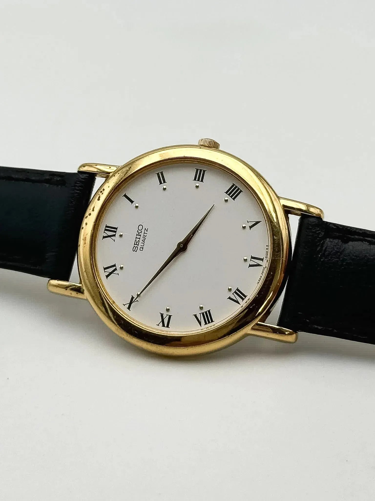 Seiko - Dress Watch Date Romain Plaqué or - 2000 - Atelier Victor